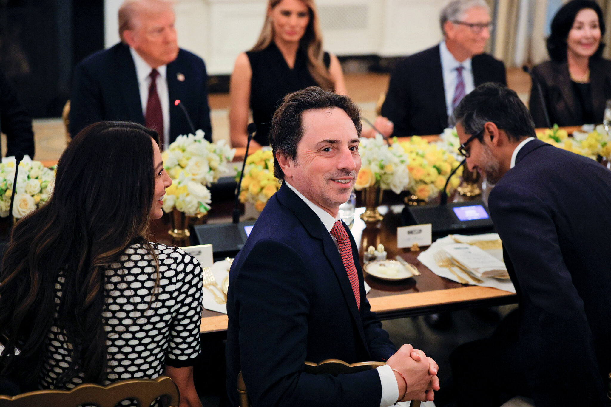Sergey Brin Moves to the Right, With a ‘MAGA Girlfriend’ by His Side