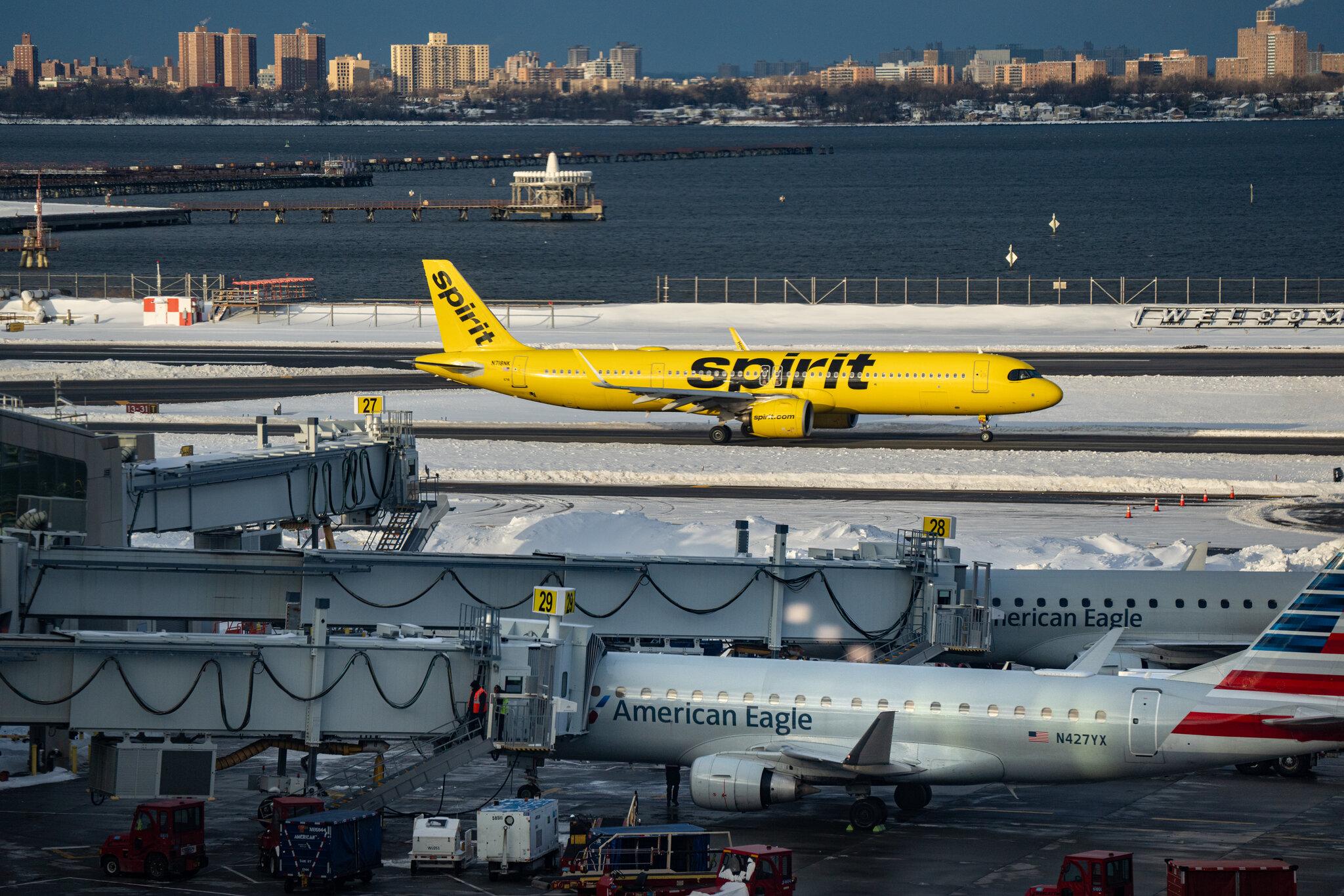 Trump Dismisses a Merger While Seeking Suitors for Spirit Airlines
