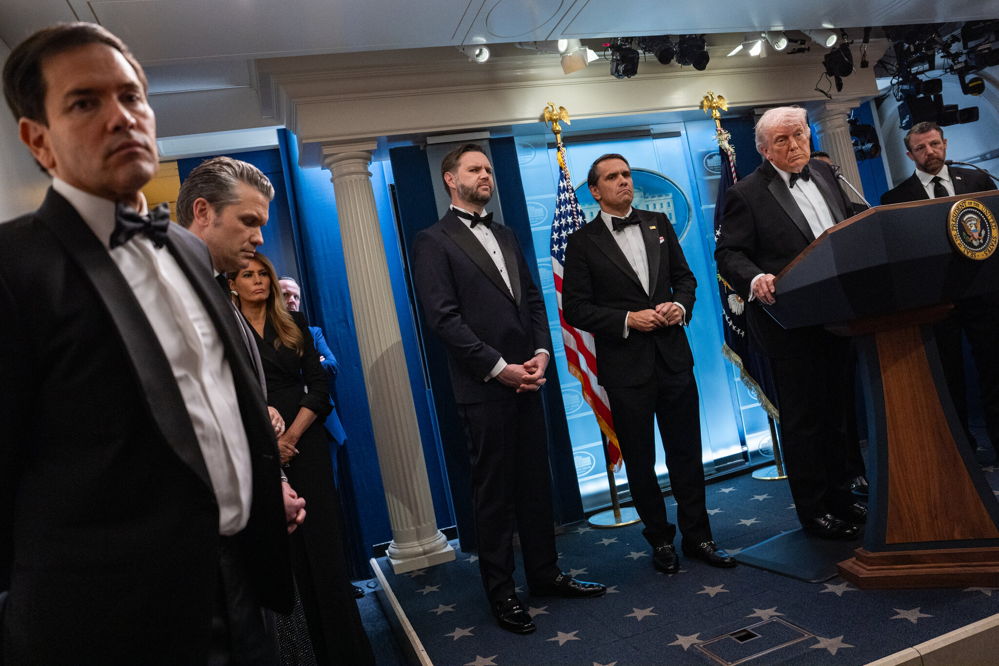 ‘I’m Not a Basket Case’: Trump Describes His Mind-Set After an Evening of Chaos
