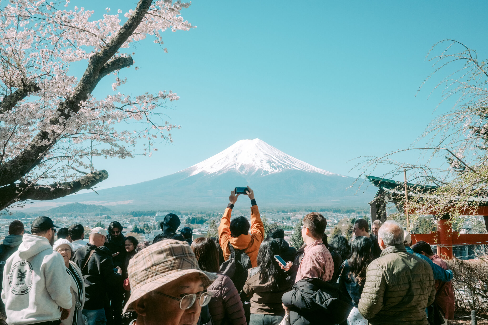 In the Foothills of Mt. Fuji, the Fight Is On Against Unruly Tourists