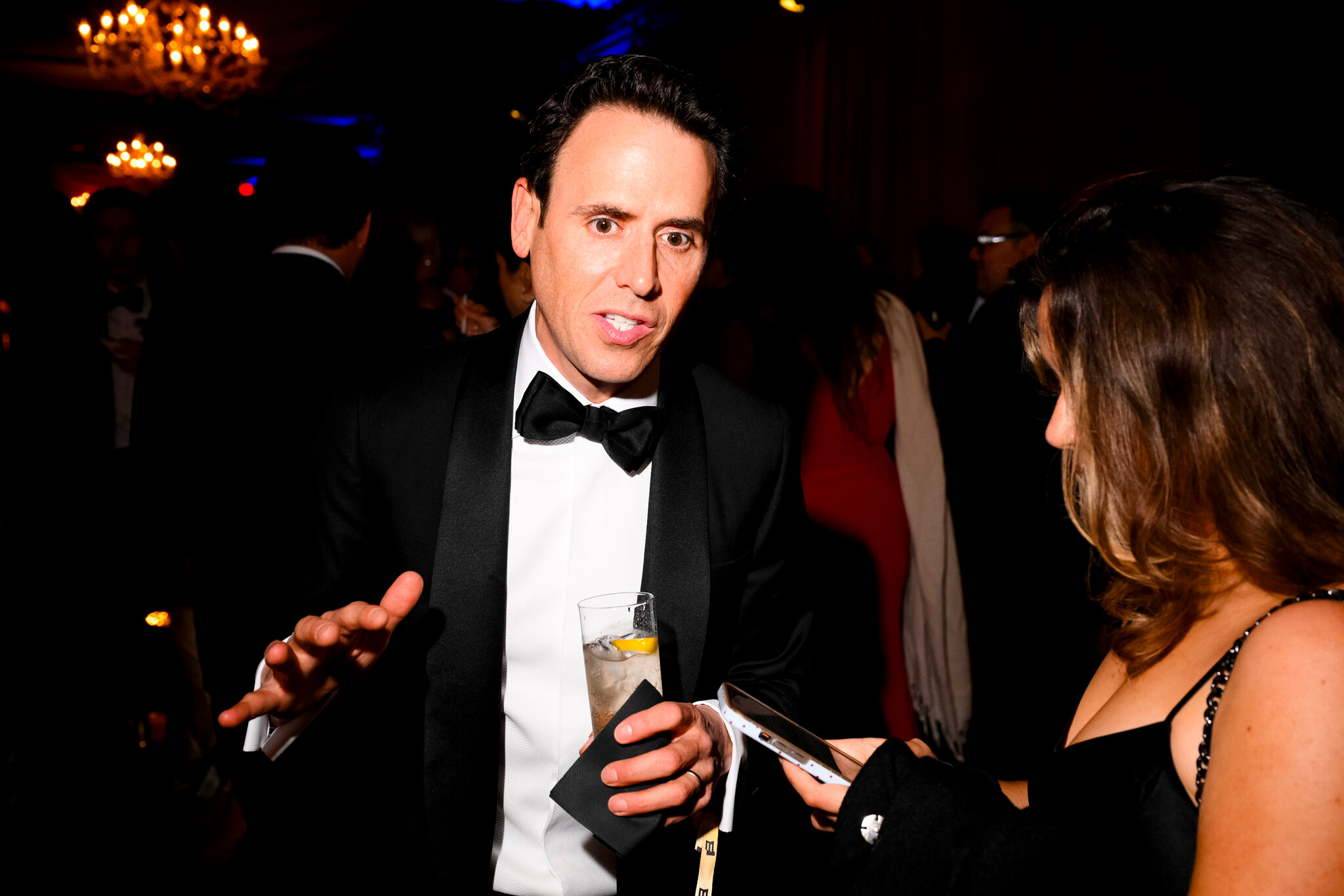 For Oz Pearlman, a Press Gala Not Even He Could Have Predicted