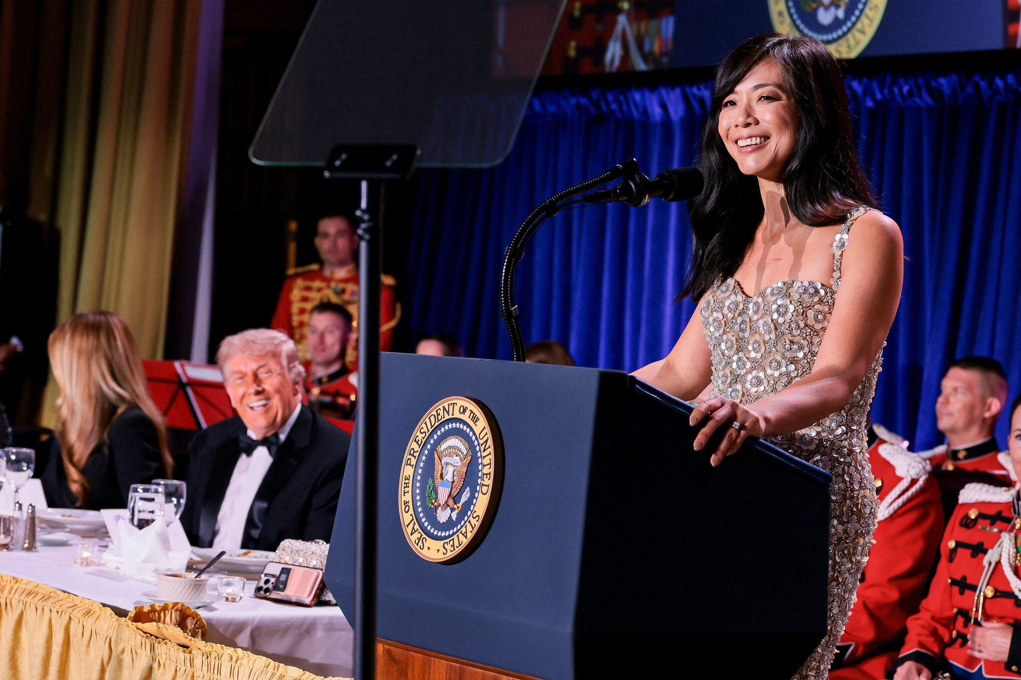 Trump Praises Journalist After Shooting at Media Dinner