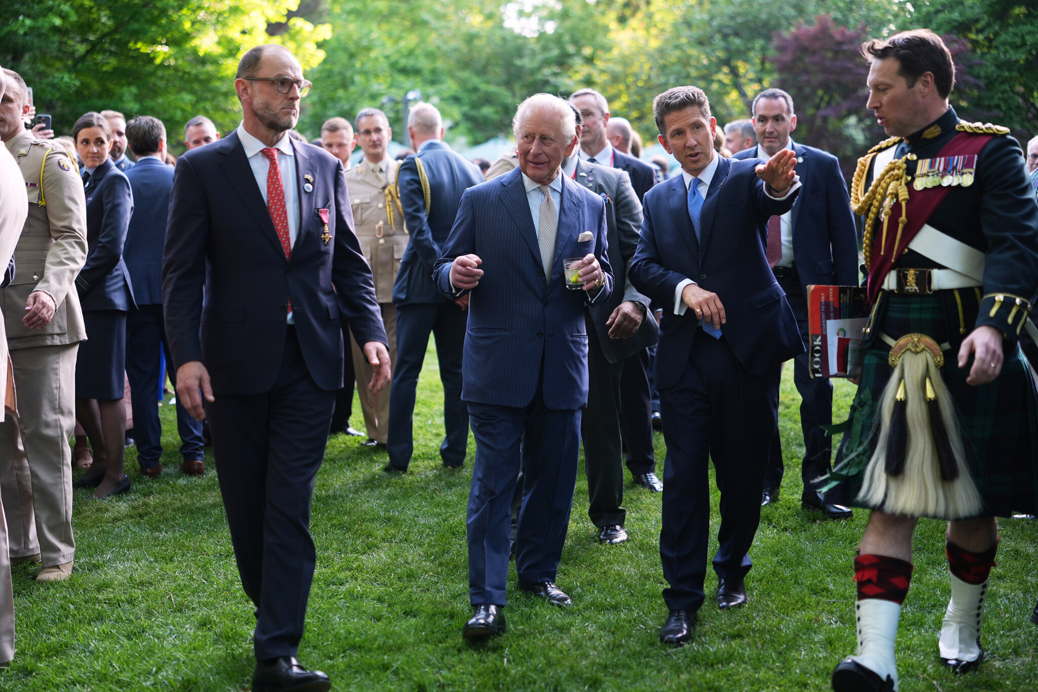British Embassy Hosts Royal Couple, and a Few Hundred More, at Garden Party