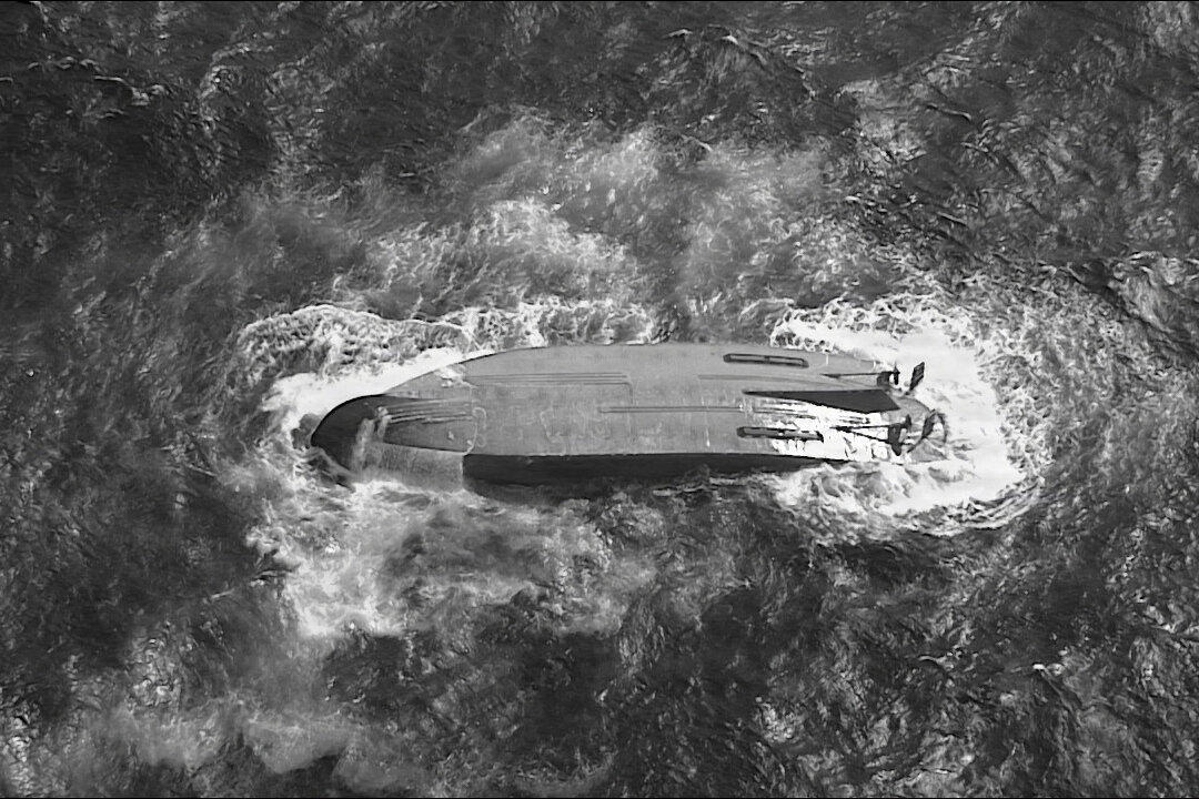 Coast Guard Calls Off Search for Crew of Capsized Cargo Ship