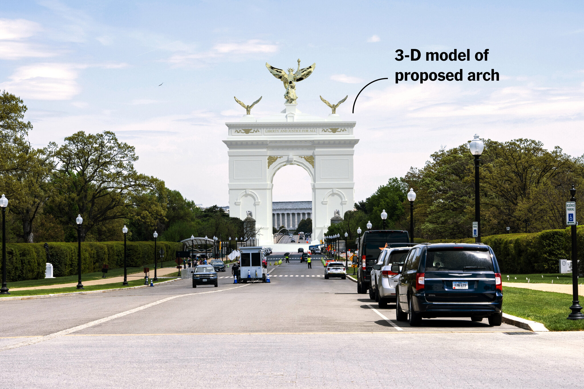 How Trump’s Proposed Arch Would Change D.C.