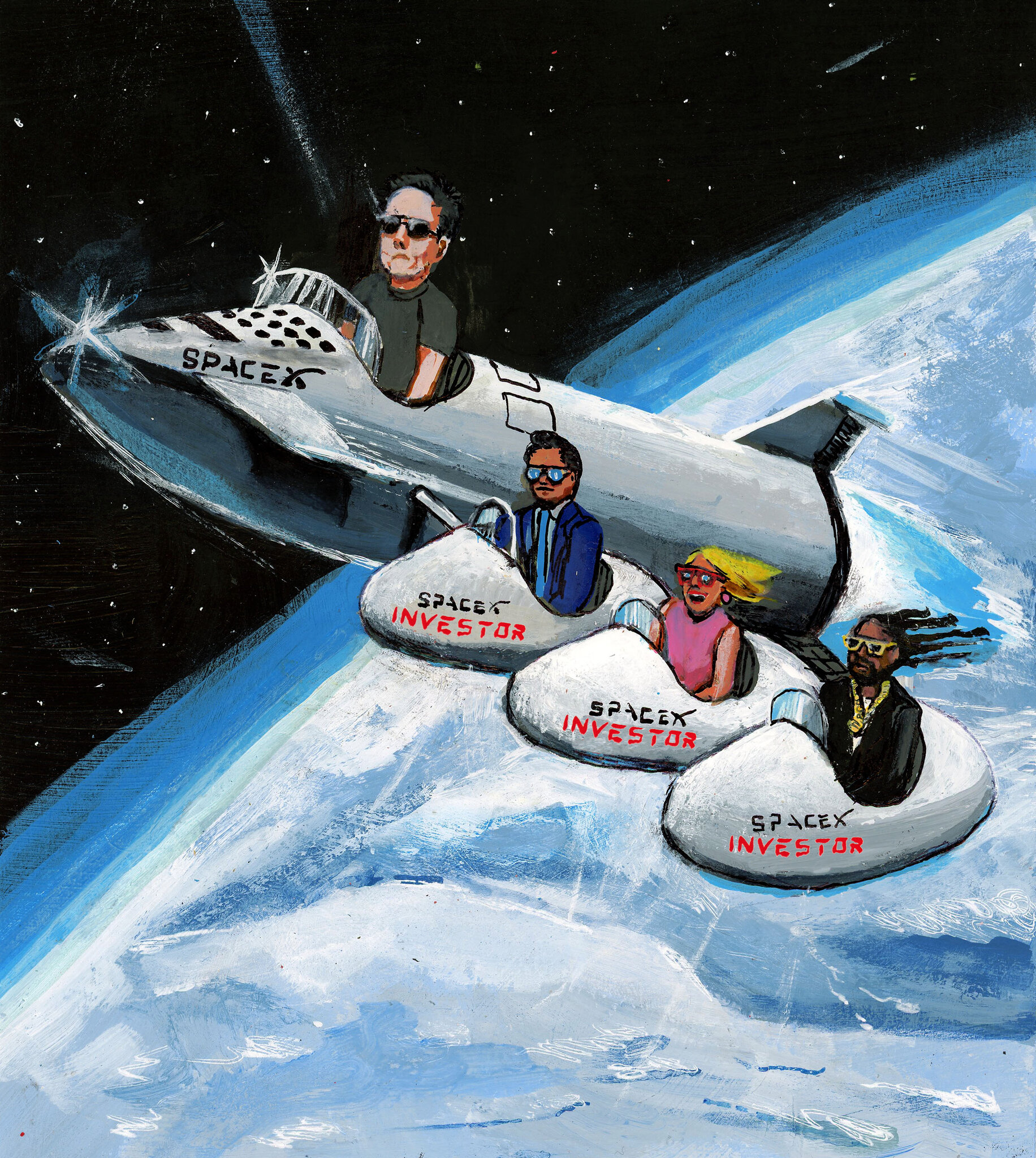How Do So Many People Already Own Elon Musk’s SpaceX?