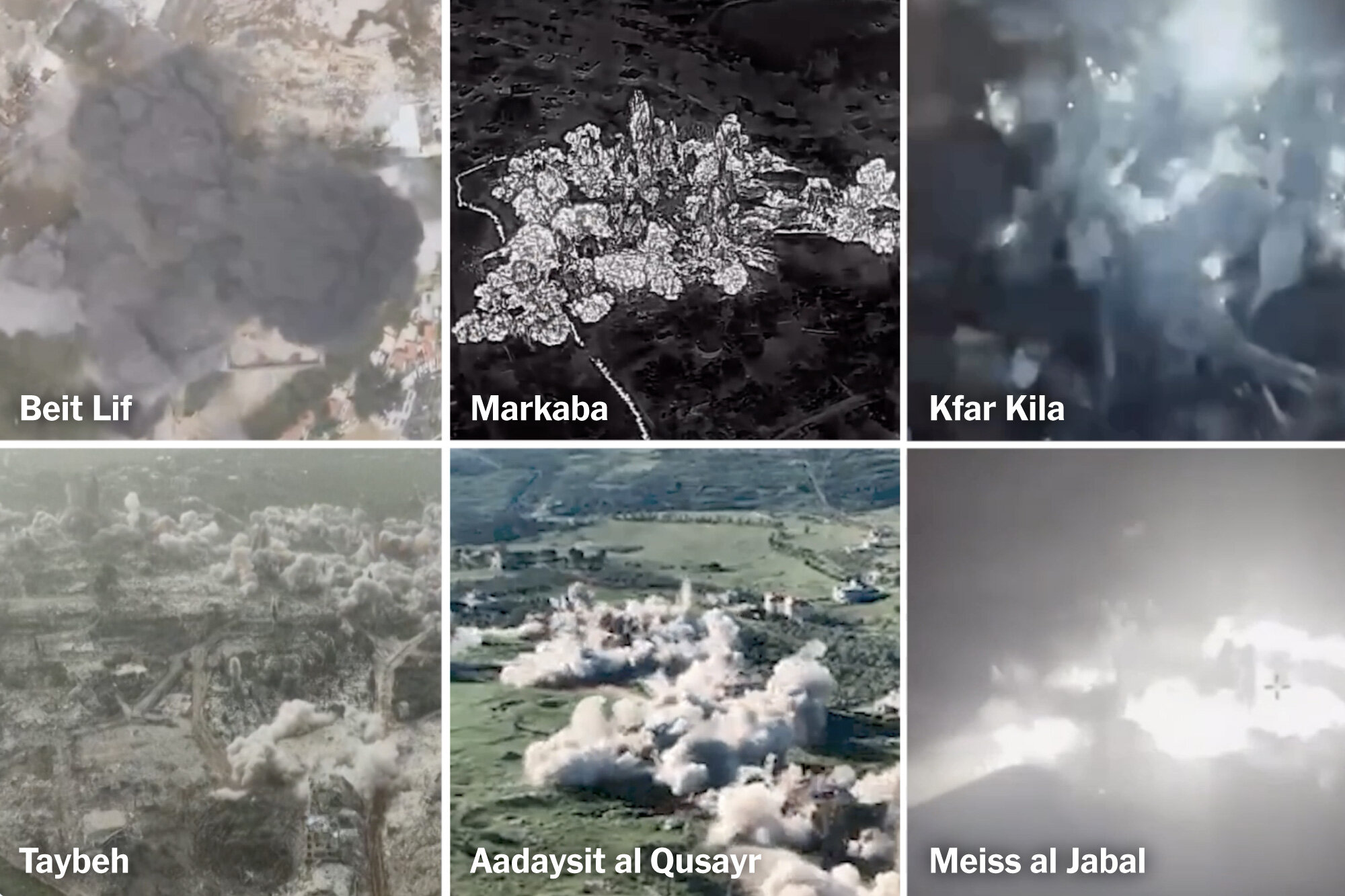 Israel Said It’s Applying the Gaza Model in Lebanon. This Is What the Devastation Looks Like.