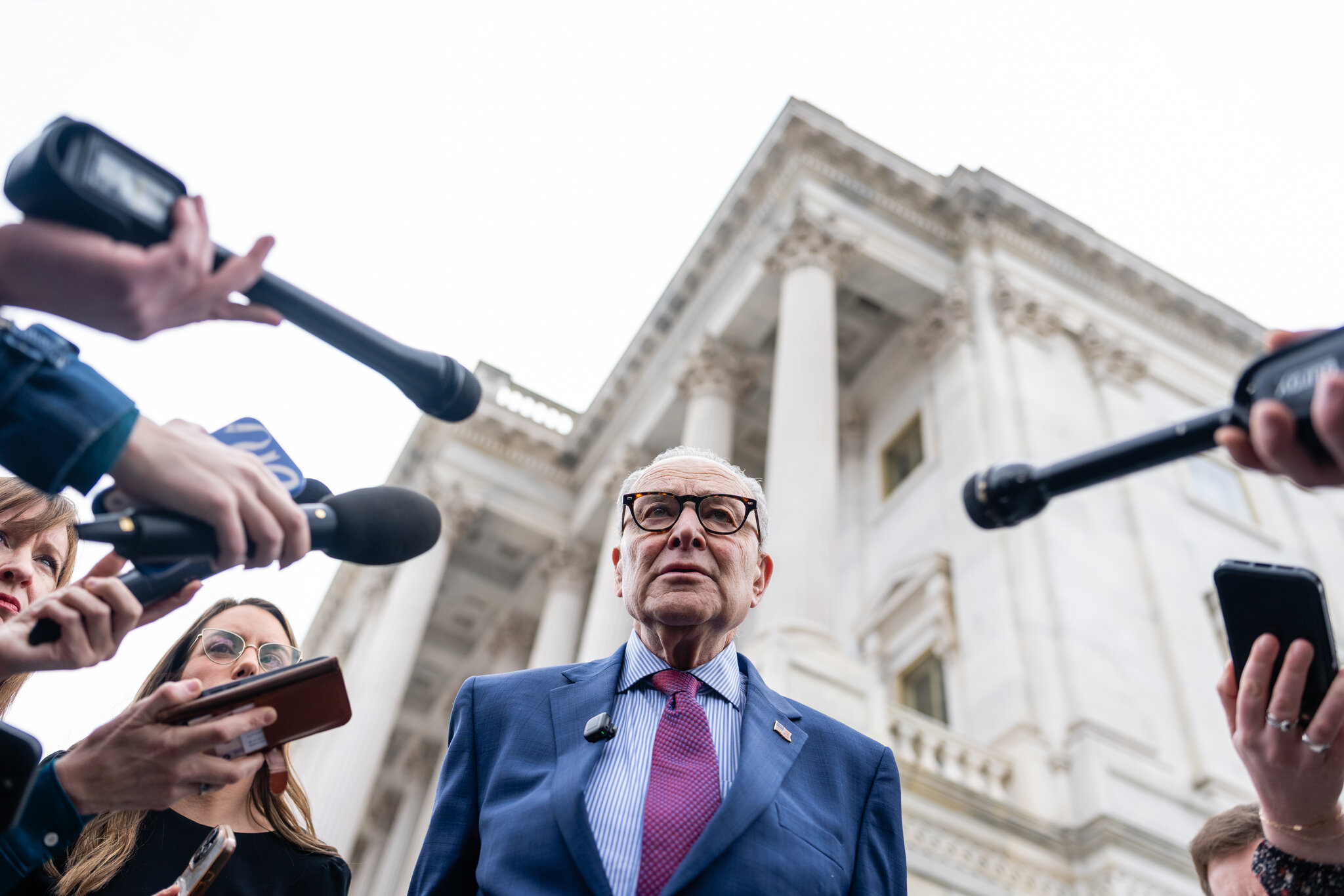 Mills Exit Is a Blow to Schumer as Democrats Question His Strategy