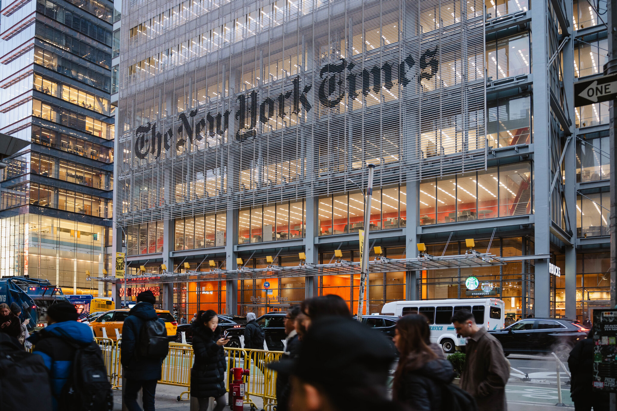 U.S. Sues The New York Times, Claiming Discrimination Against a White Man