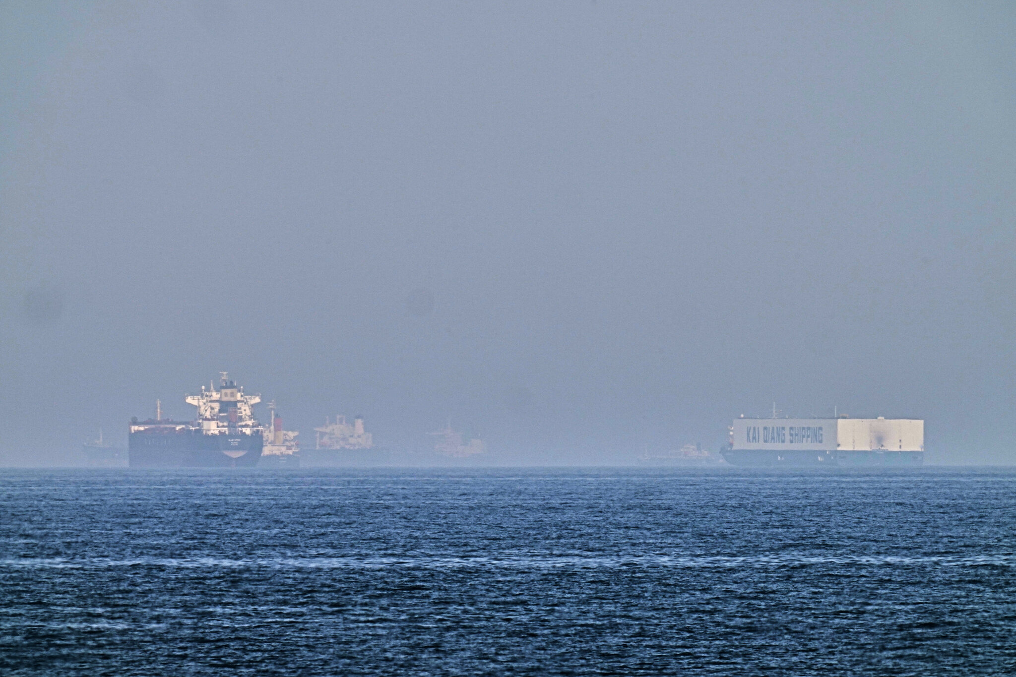 Ship Stranded for Weeks Exits Persian Gulf Under U.S. Protection