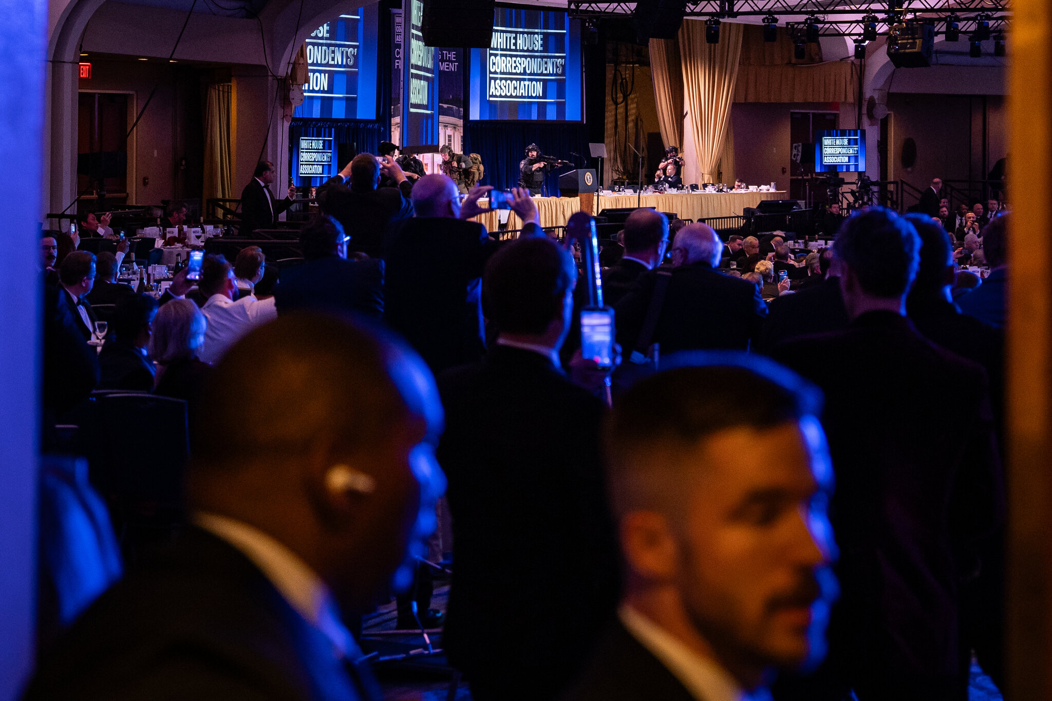 Man Accused of Attacking Press Gala Indicted on Four Charges