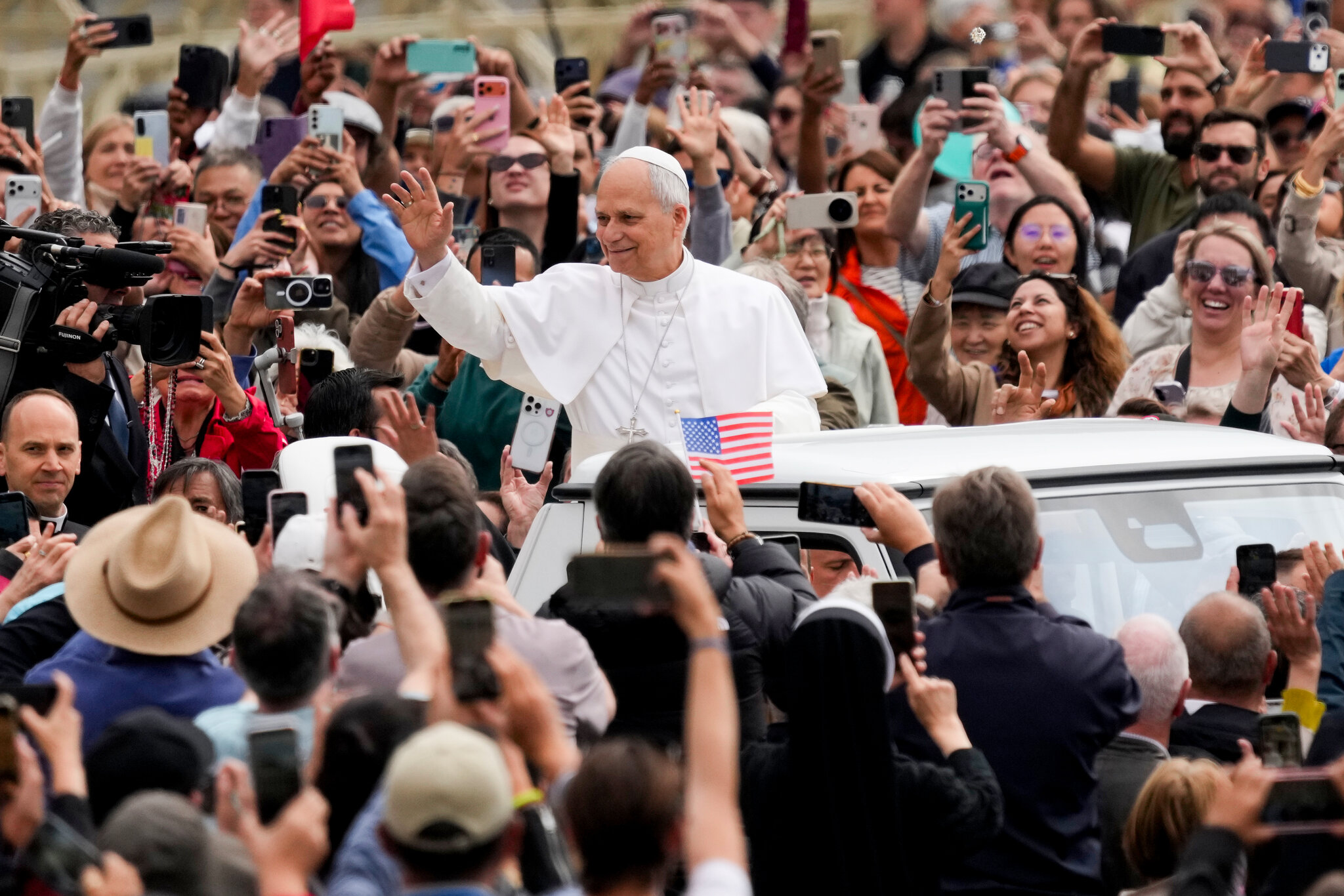 Leo XIV Is the First Pope From the U.S. He’s Making That an Asset.