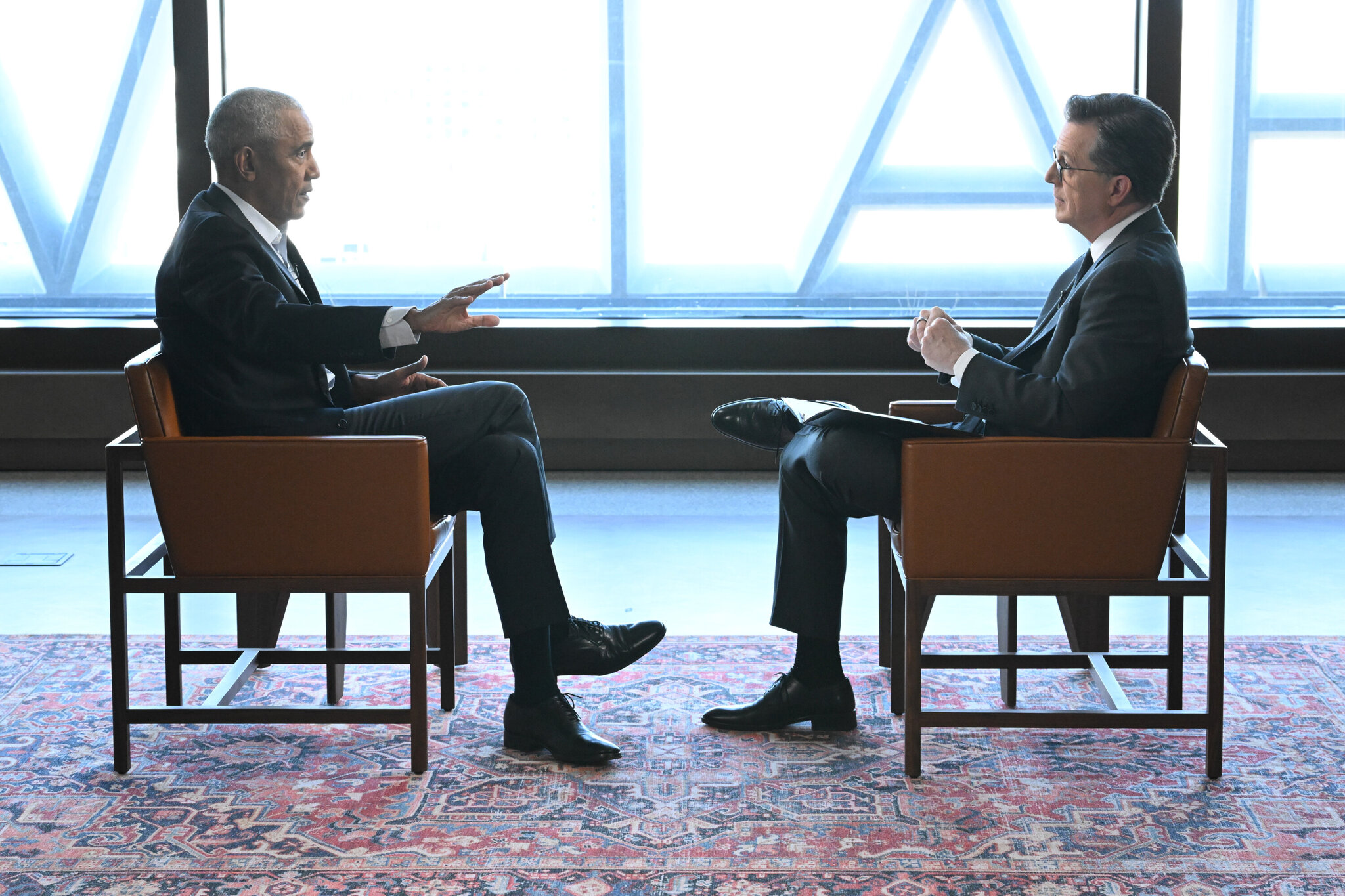 5 Notable Moments From Obama’s Interview With Colbert