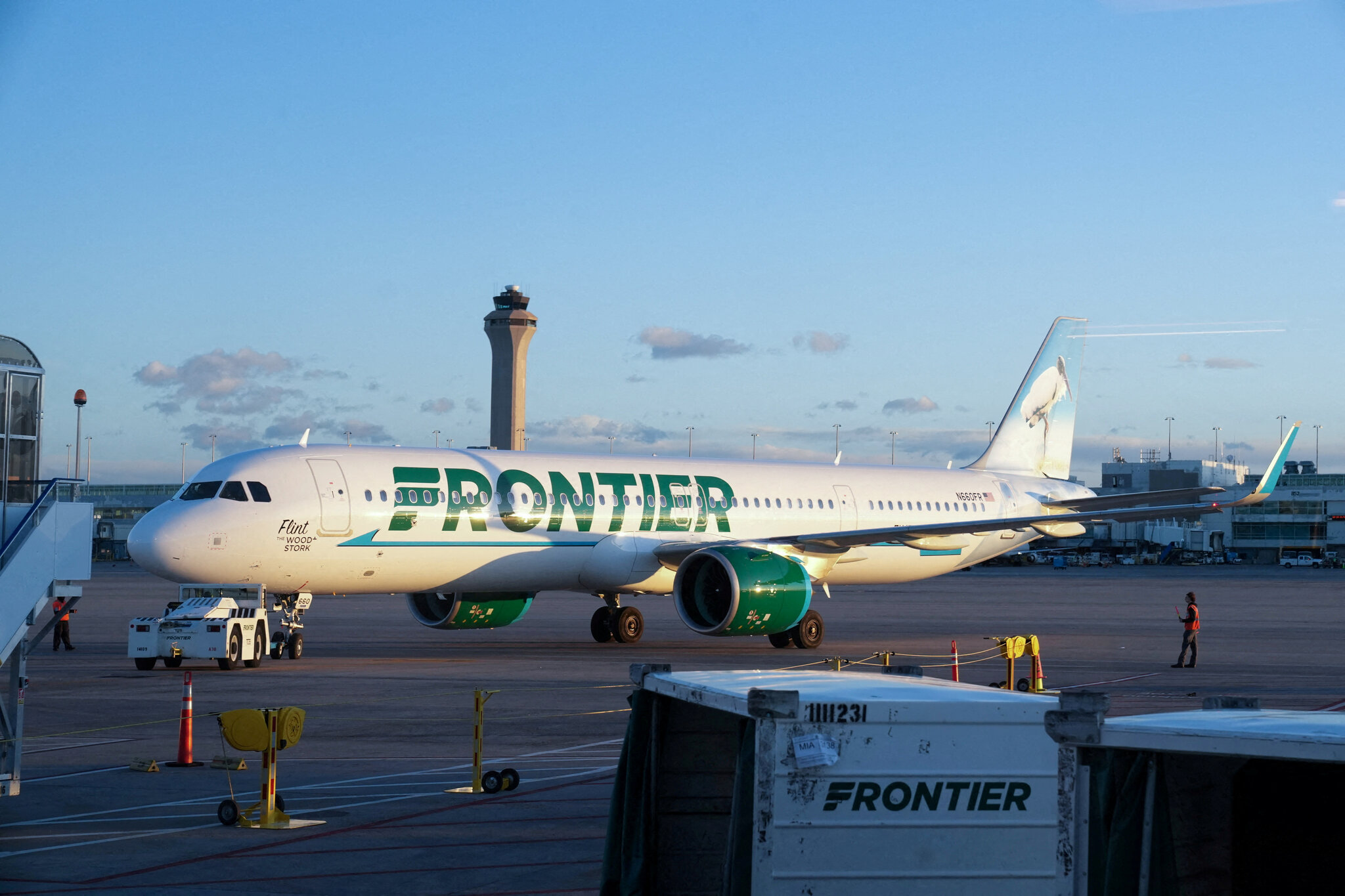 Frontier Jet Aborts Takeoff as Pilots Report Hitting Person on Denver Runway