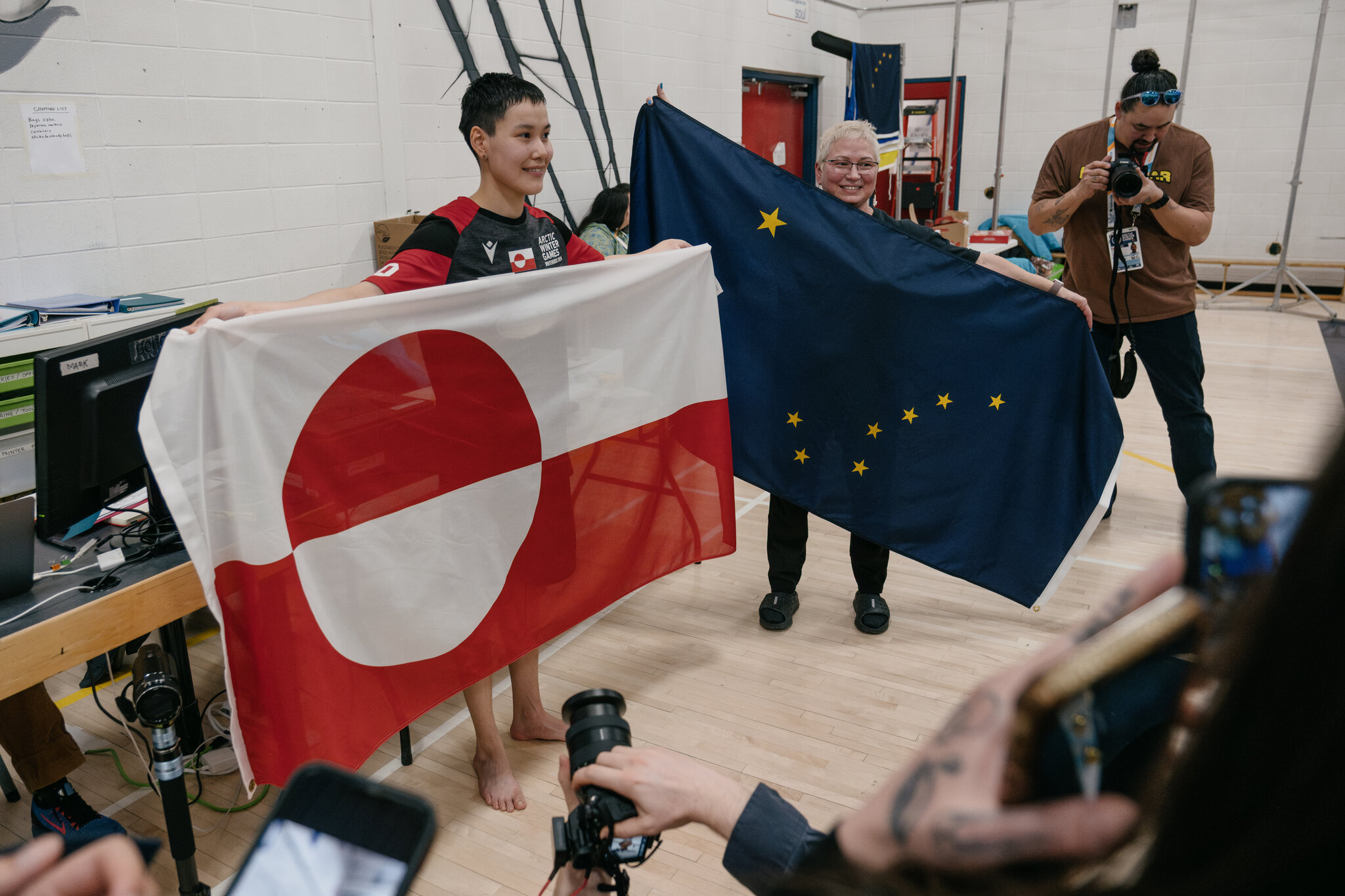 At the Arctic Games, Canada and Greenland vs. Trump Feels Like Its Own Sport
