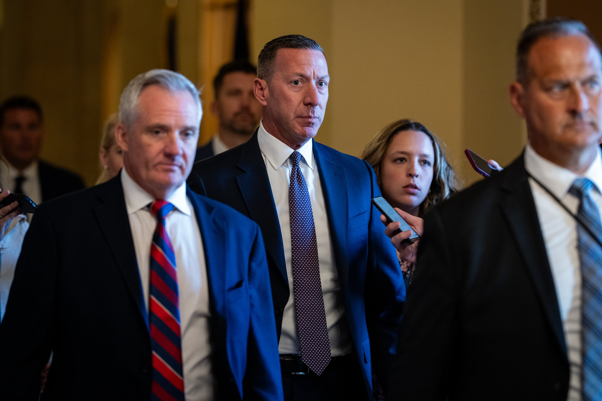 Secret Service Makes Case for Security Funding Amid G.O.P. Unease on Ballroom