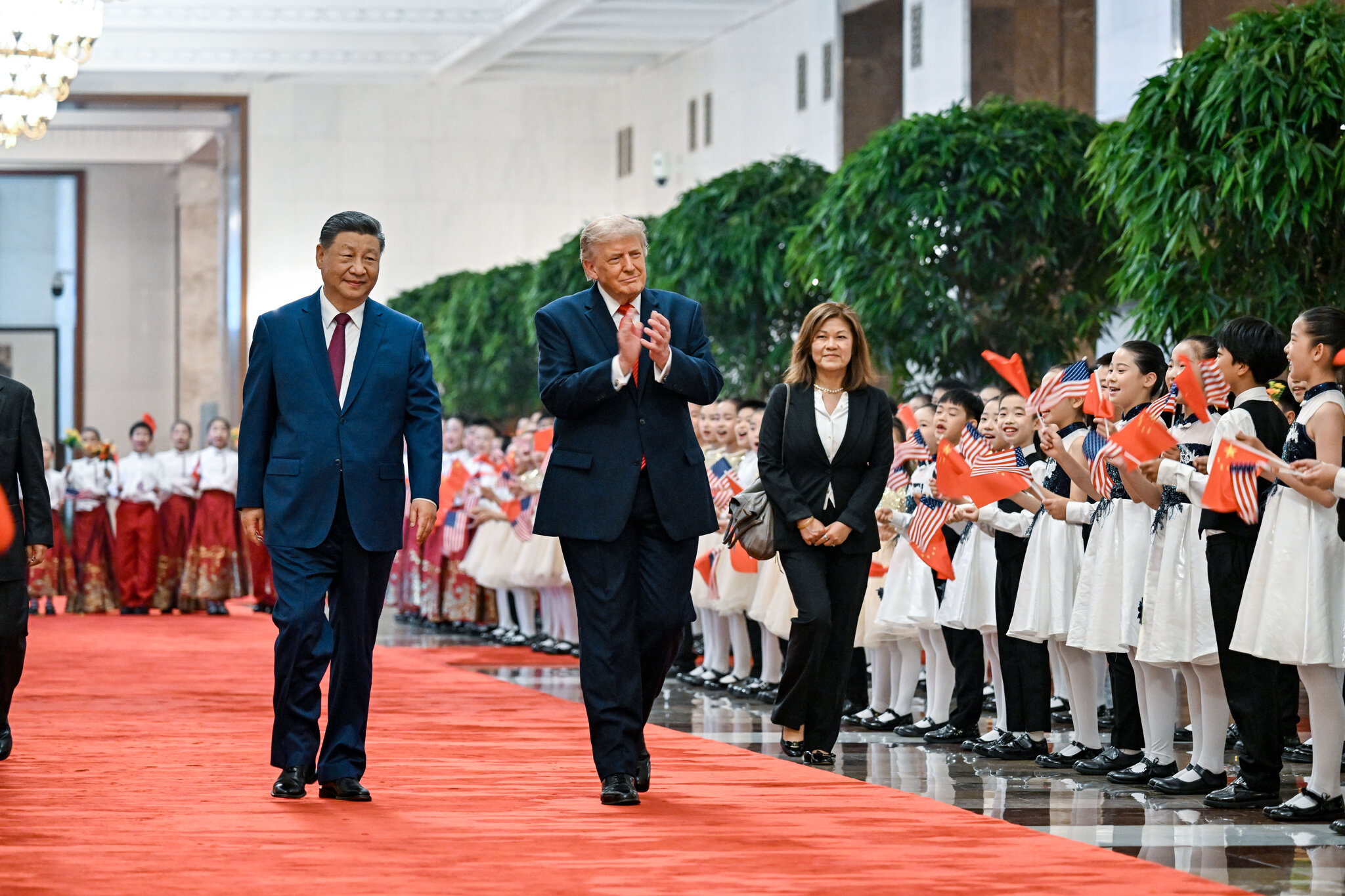 Chinese Media Cast Trump’s Visit as a Sign of Beijing’s Rising Stature