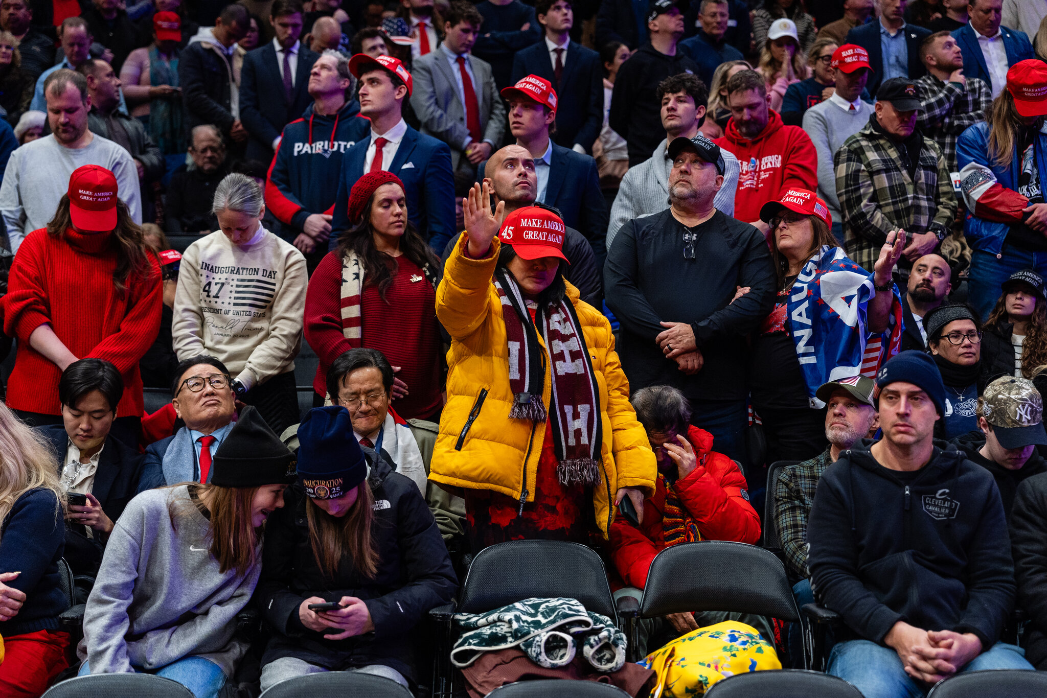 Trump Administration Pushes Narrative of Christian Founding at Rally