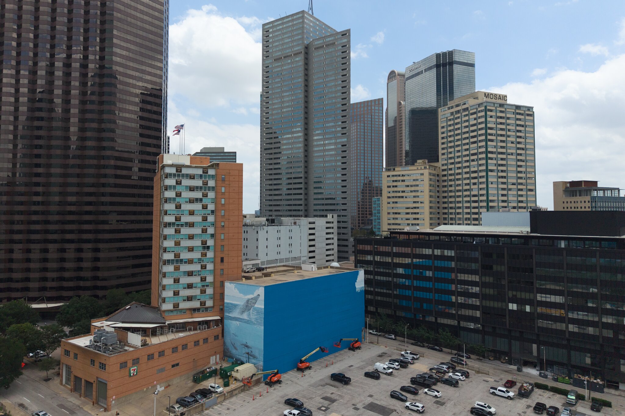 A Beloved Whale Mural in Dallas Is Painted Over Ahead of the World Cup