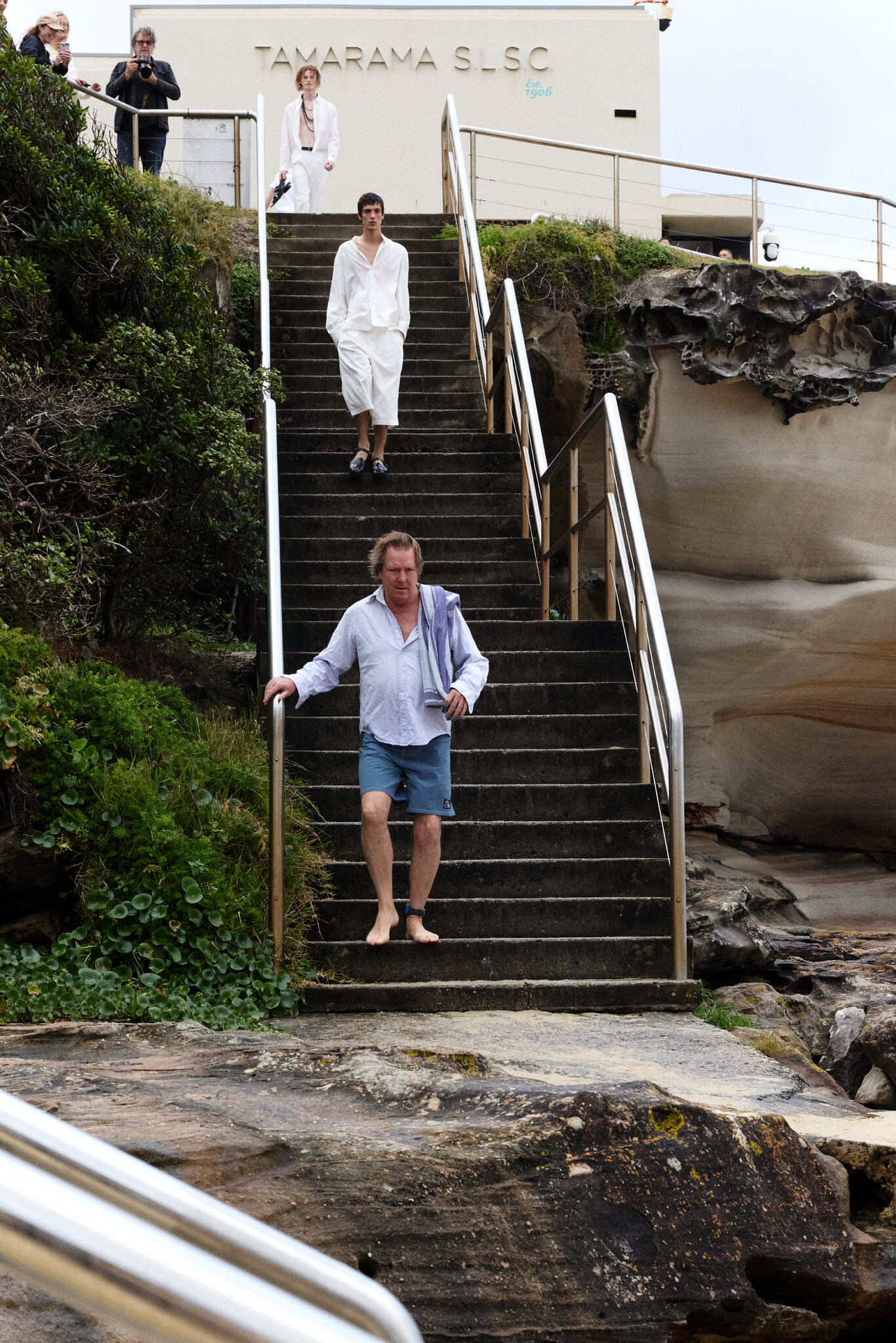 He Crashed a Beach Fashion Show and Accidentally Became Its Star