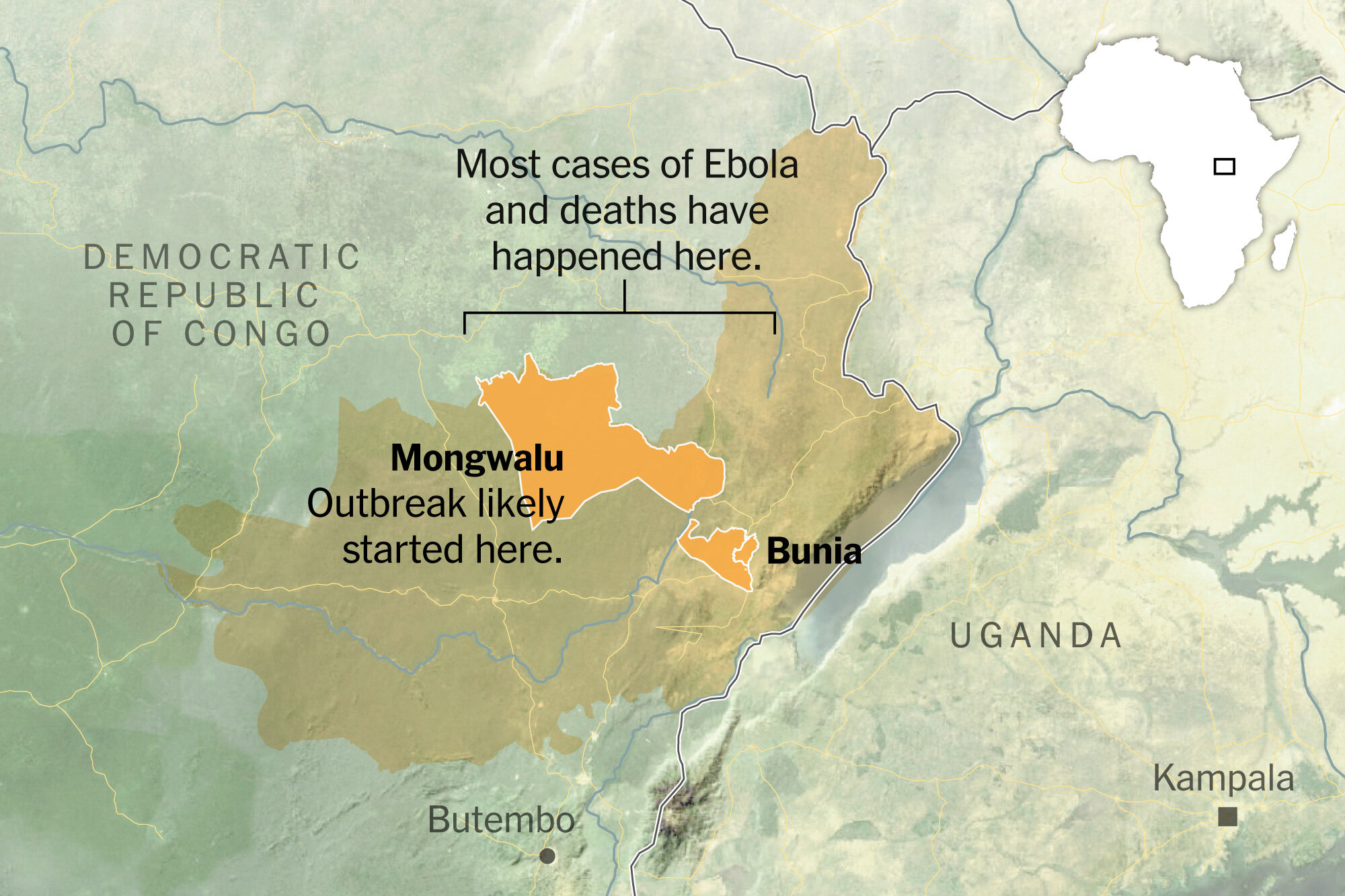 Mapping Ebola’s Spread in a Vulnerable Region