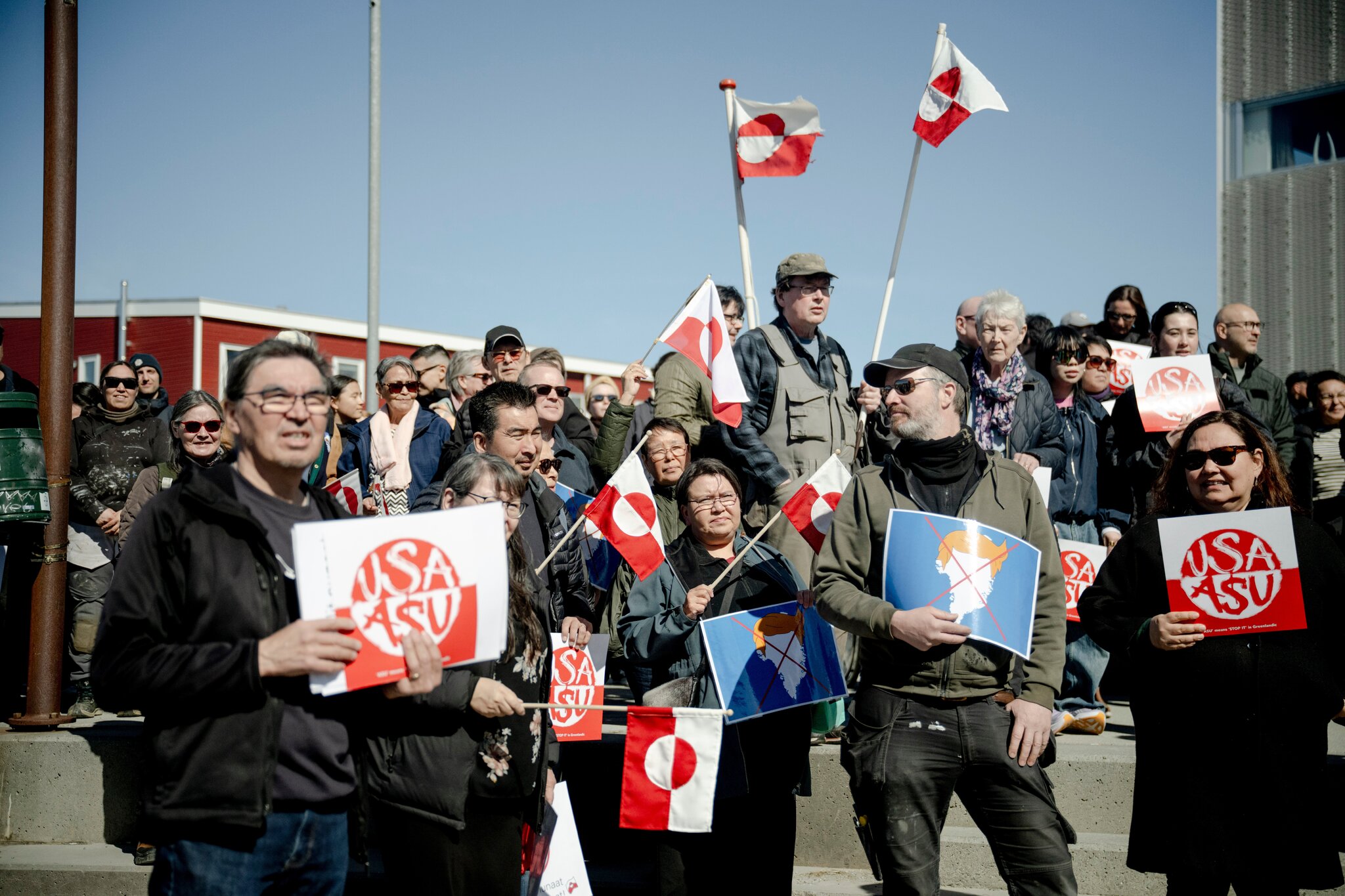 In Greenland, Protesters Denounce Opening of Bigger U.S. Consulate