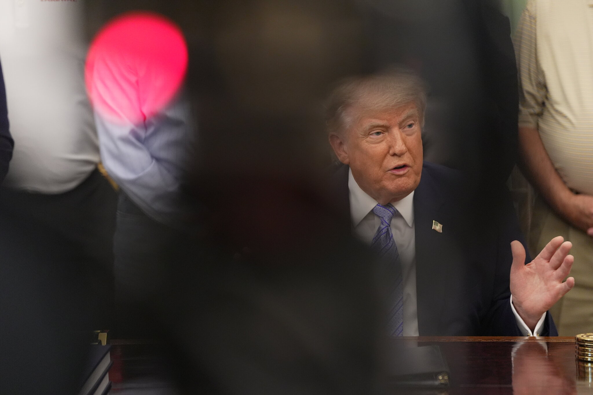 Trump and Top Officials Defend $1.8 Billion Fund With Inaccurate Claims