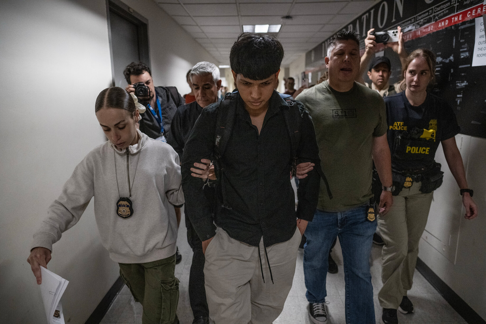 Federal Judge Bars ICE From Making Arrests in Immigration Courts