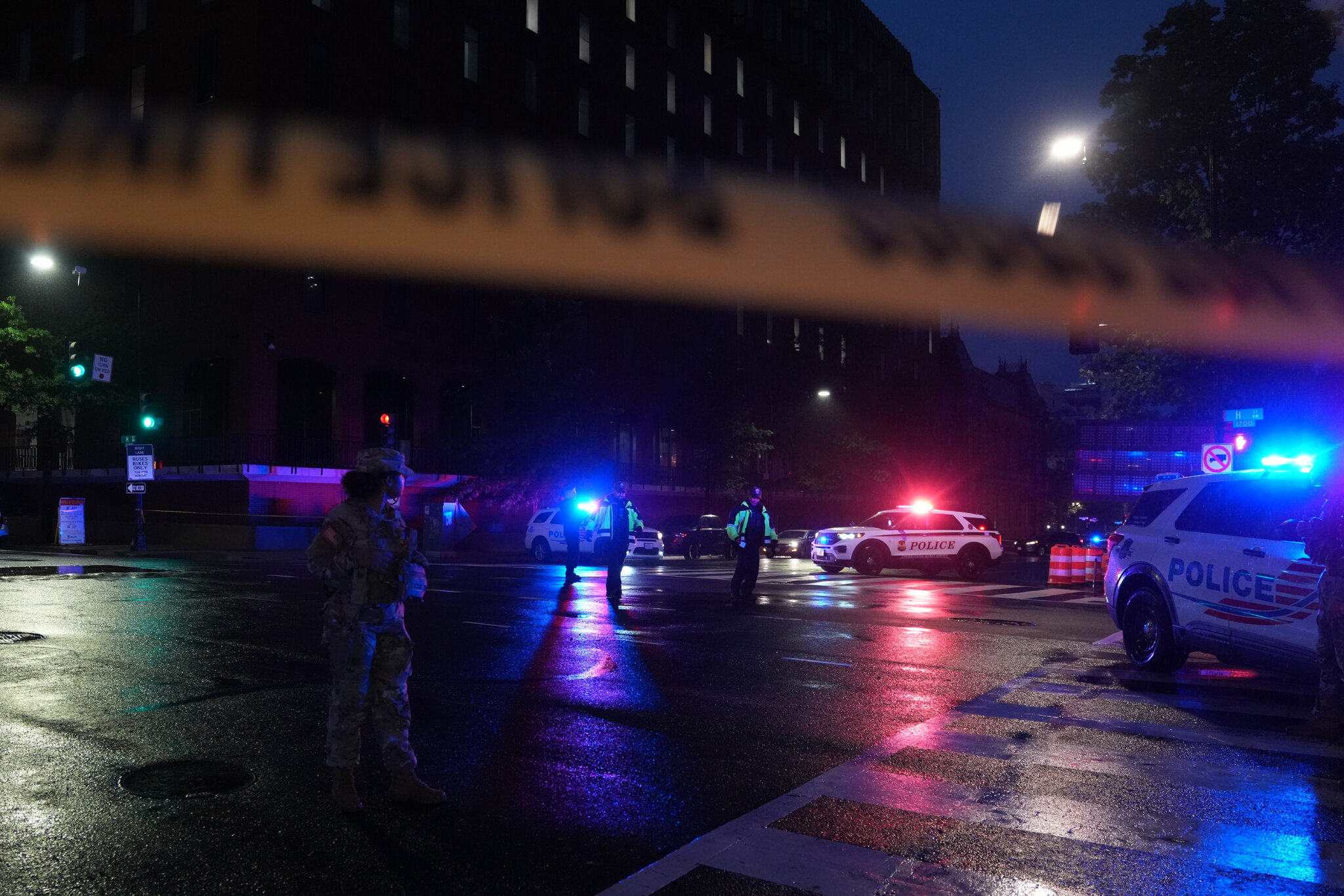 Bystander Wounded in Shooting Near White House Is in Stable Condition