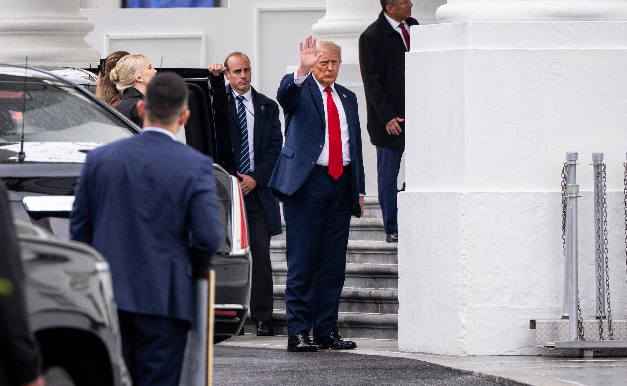 Trump Undergoes a Physical Exam at Walter Reed