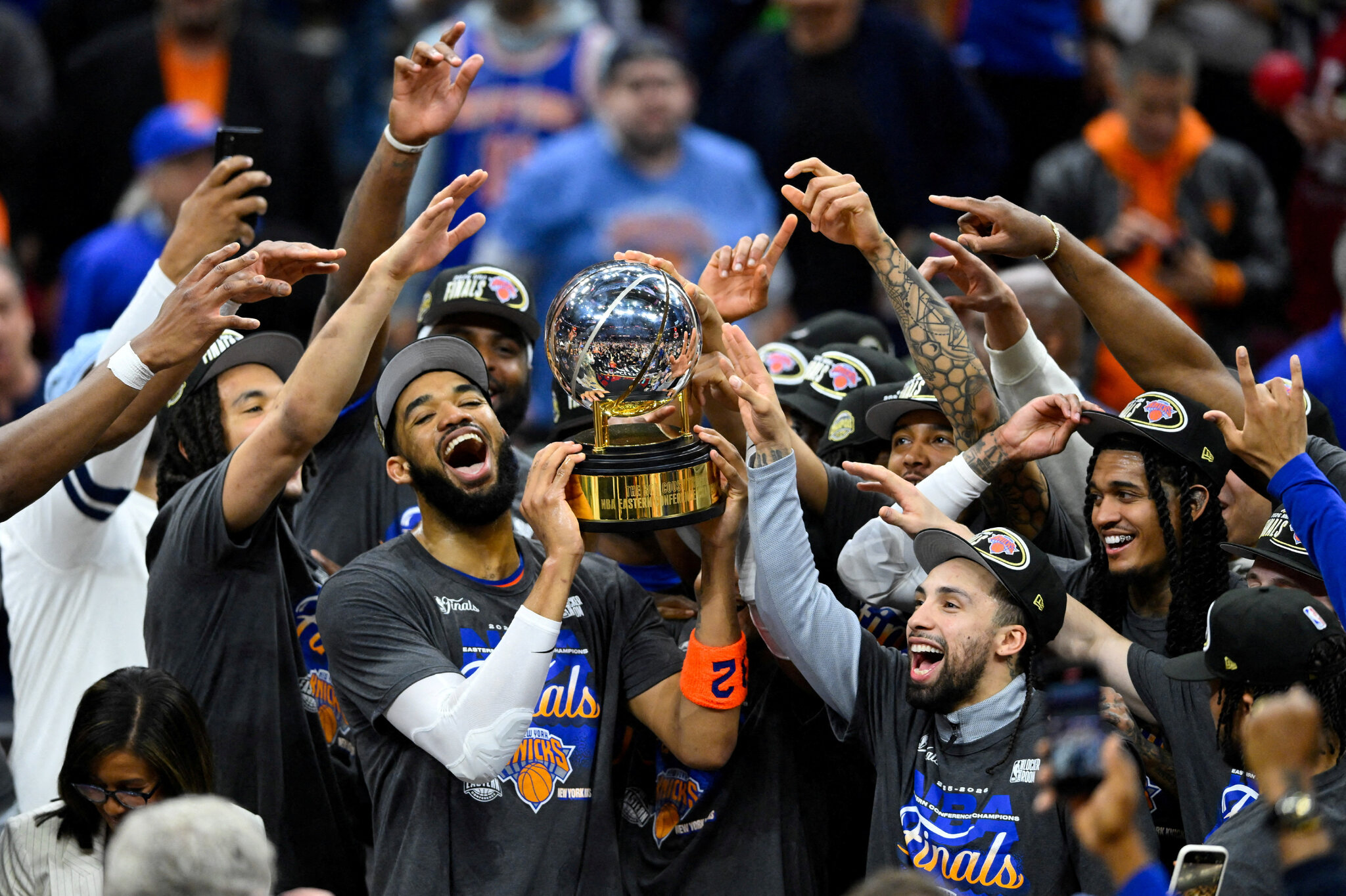 Trump May Appear at N.B.A. Finals in New York