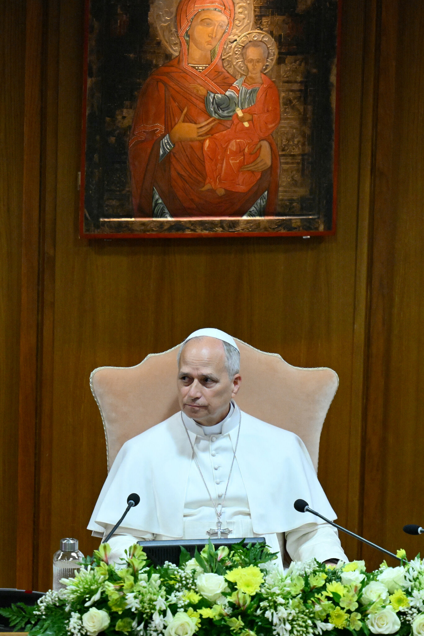 To Understand Pope Leo’s Efforts on A.I., Look at the Man 3 Seats Away