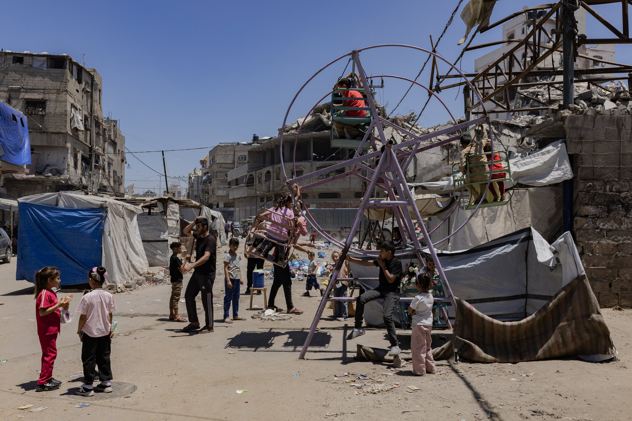 Netanyahu Says Israel Will Control 70 Percent of Gaza, Squeezing Hamas