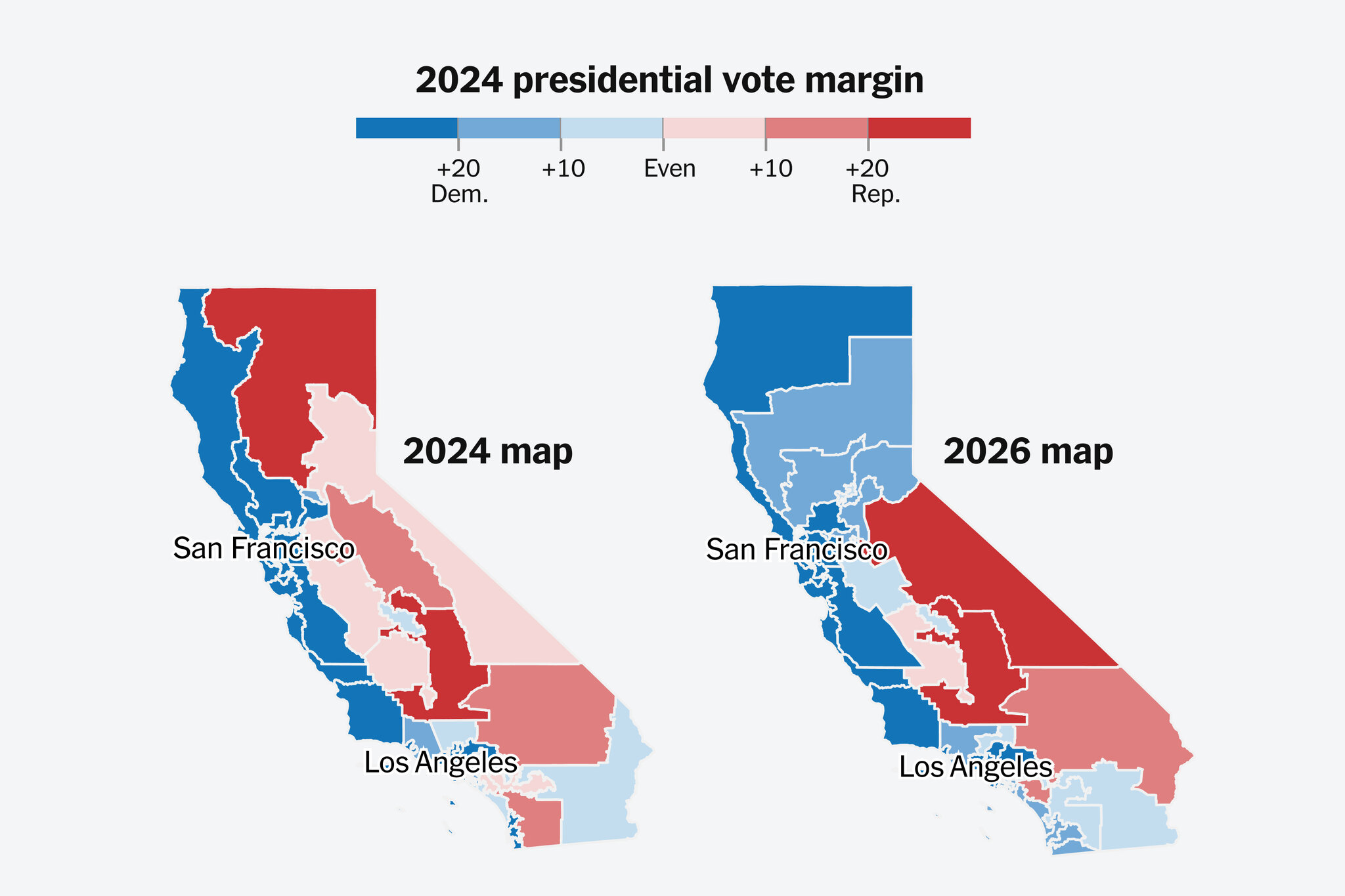 How California Redistricting Shrunk the Competitive Map
