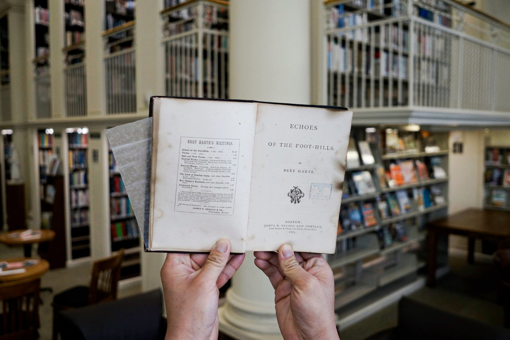 Book Surfaces 120 Years After a San Francisco Library Lost Almost Everything
