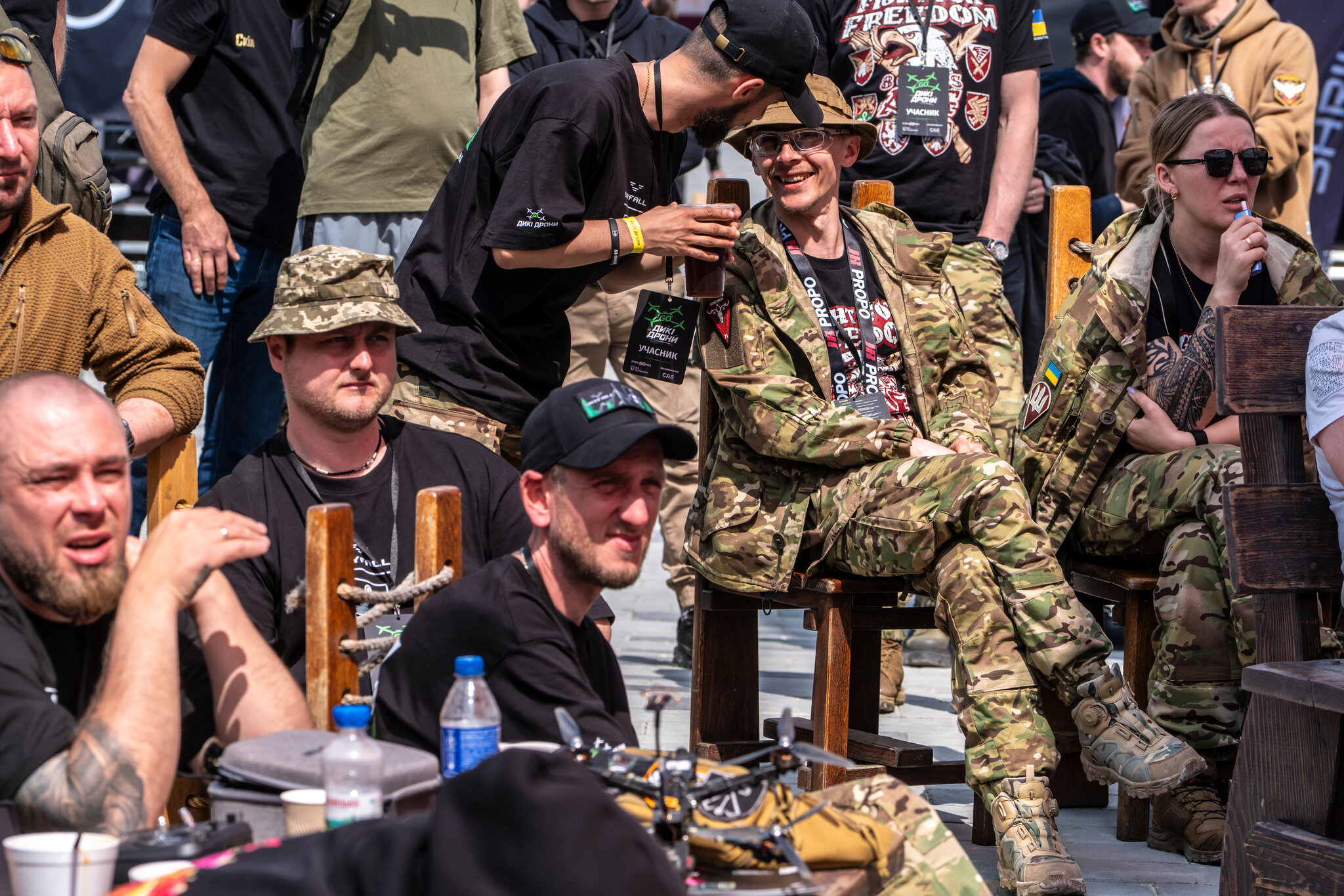 Bring the Kids and Grab Some Barbecue: A Day at the Ukrainian Drone Races