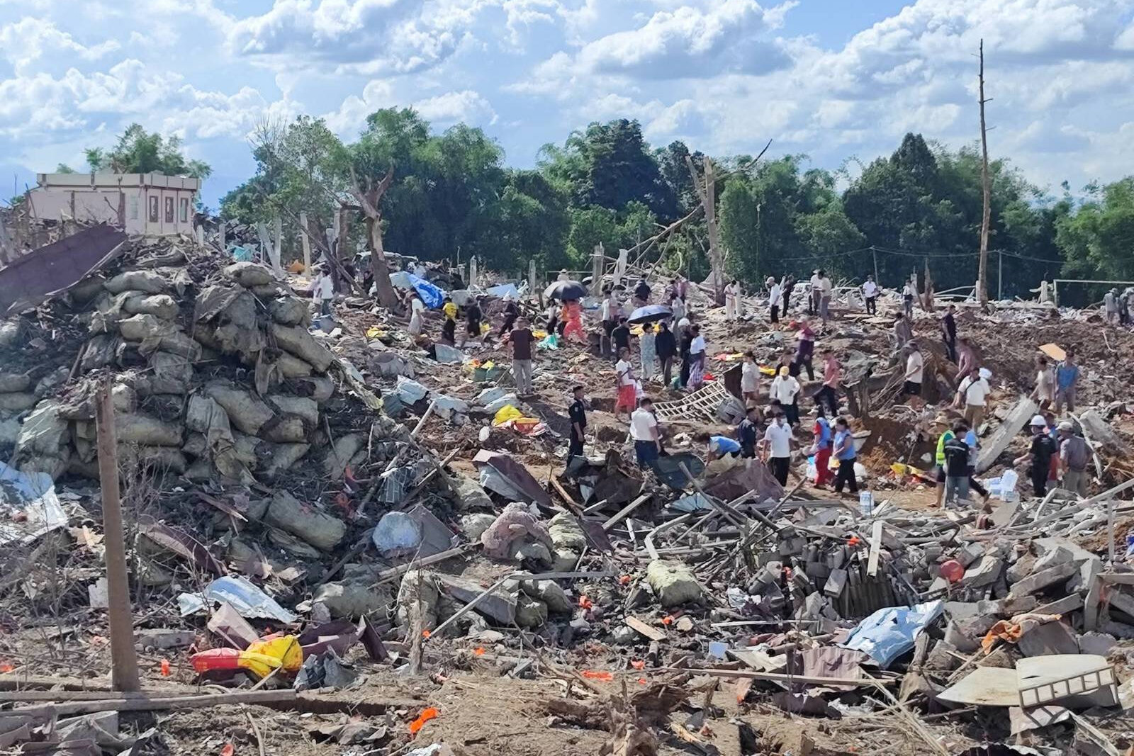 Dozens Killed as Explosion Flattens Rebel-Held Village in Myanmar