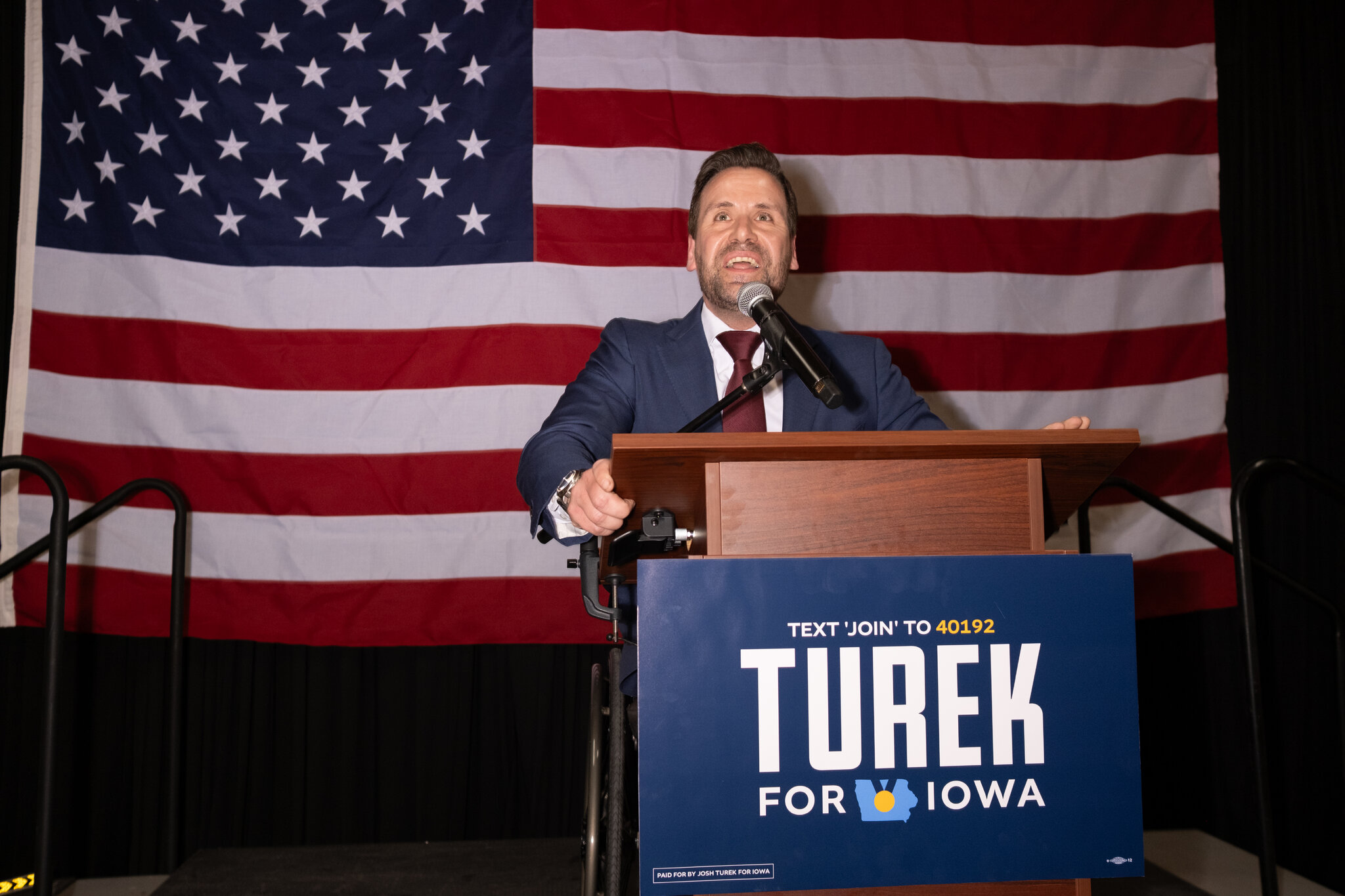 Josh Turek, a Paralympian, Wins the Democratic Senate Primary in Iowa