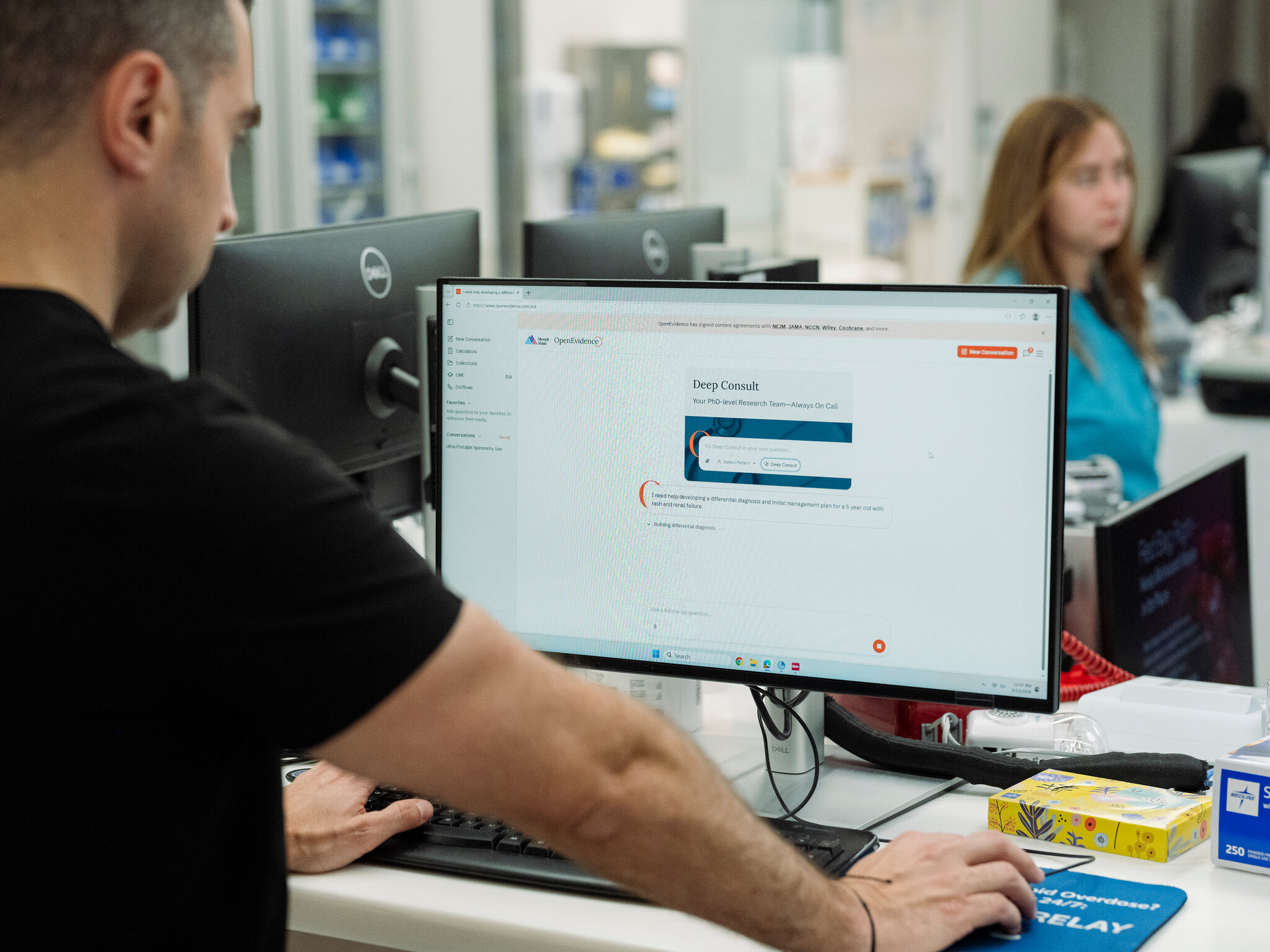 Have a Thorny Medical Question? Your Doctor May Be Using A.I. for That.