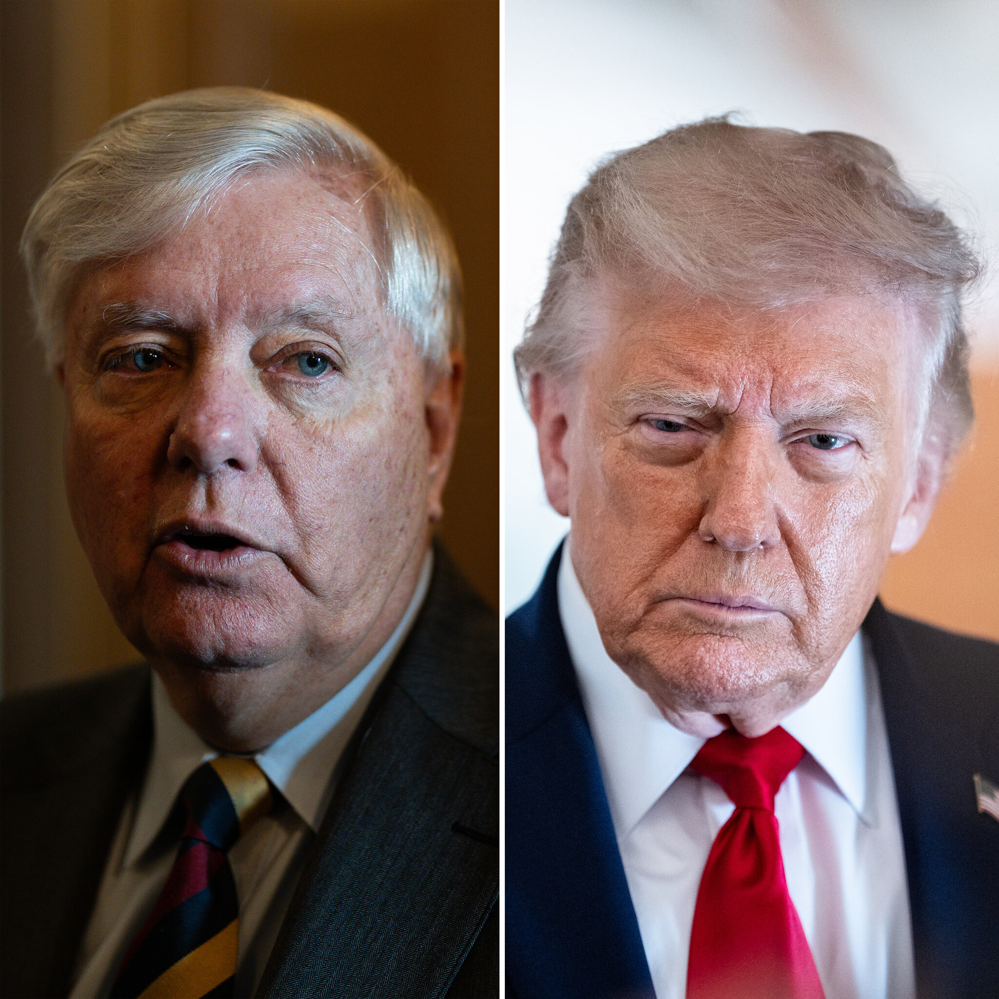 How Lindsey Graham Has Tried to Outrun His Past Criticism of Trump