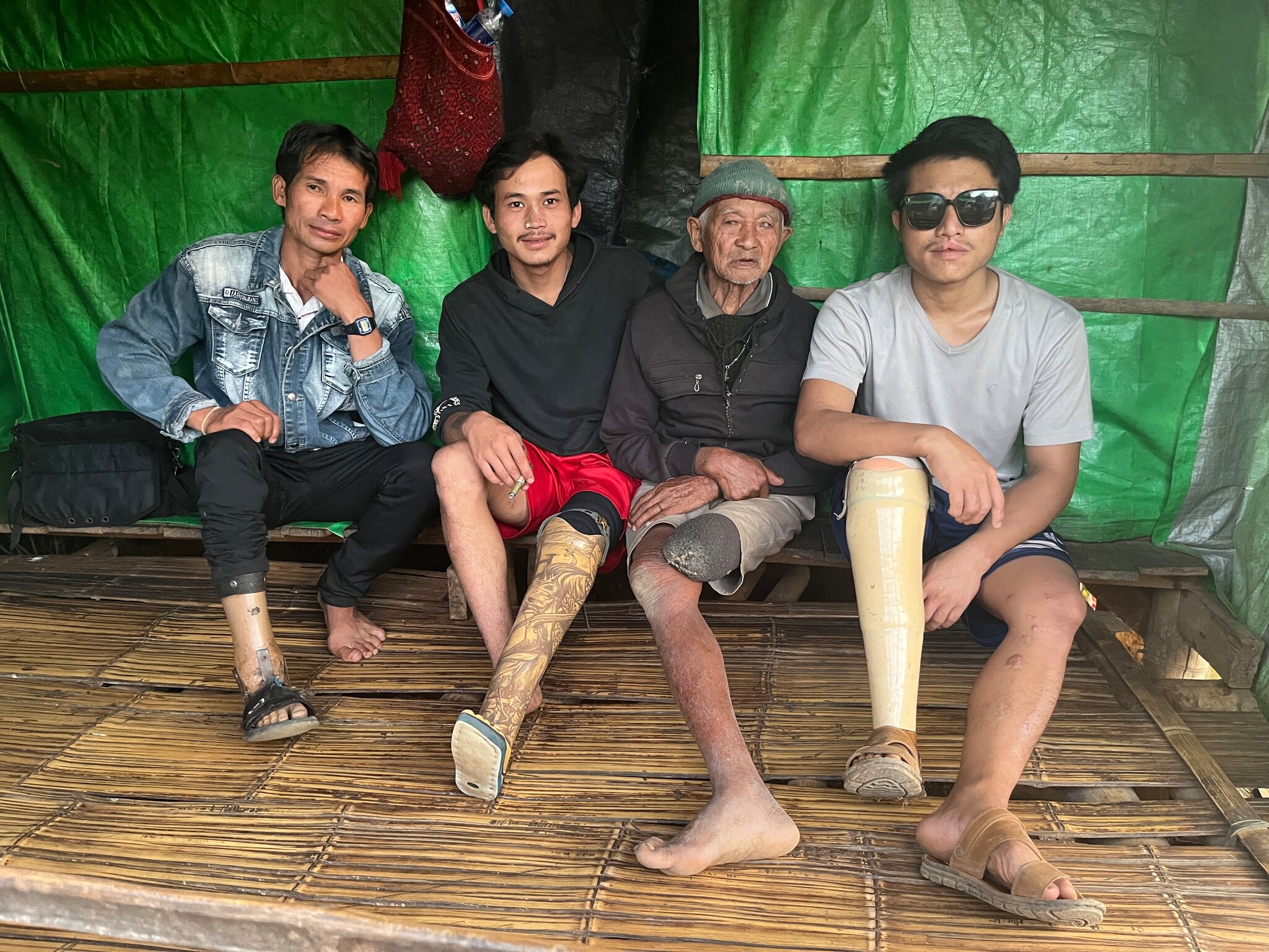 A Family Ravaged by Land Mines