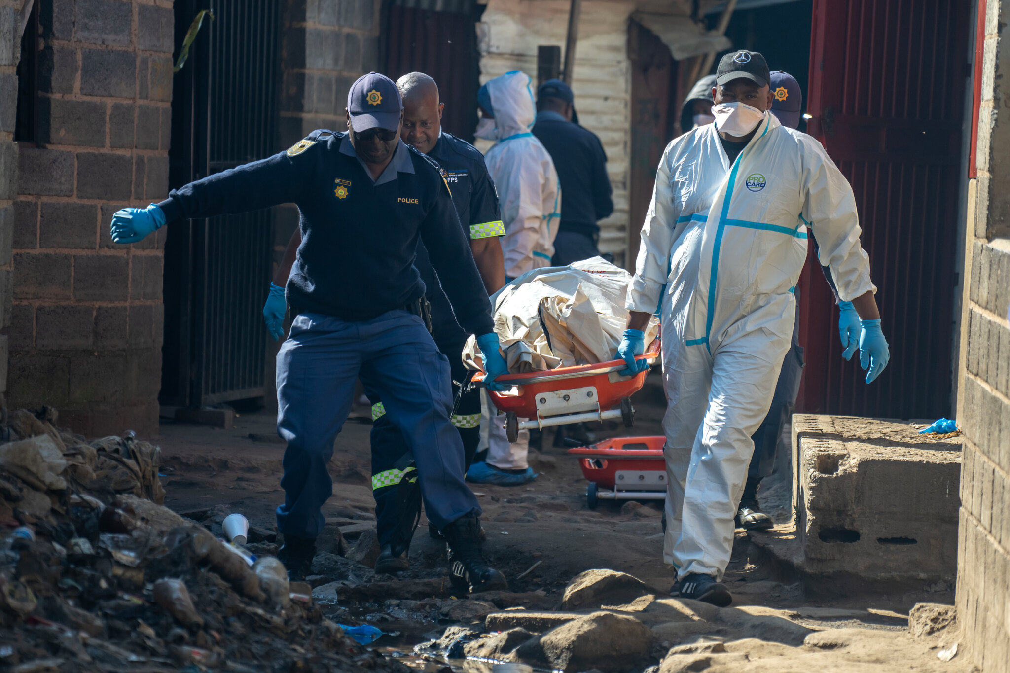 At Least a Dozen Are Dead After a Shooting at a Johannesburg Settlement