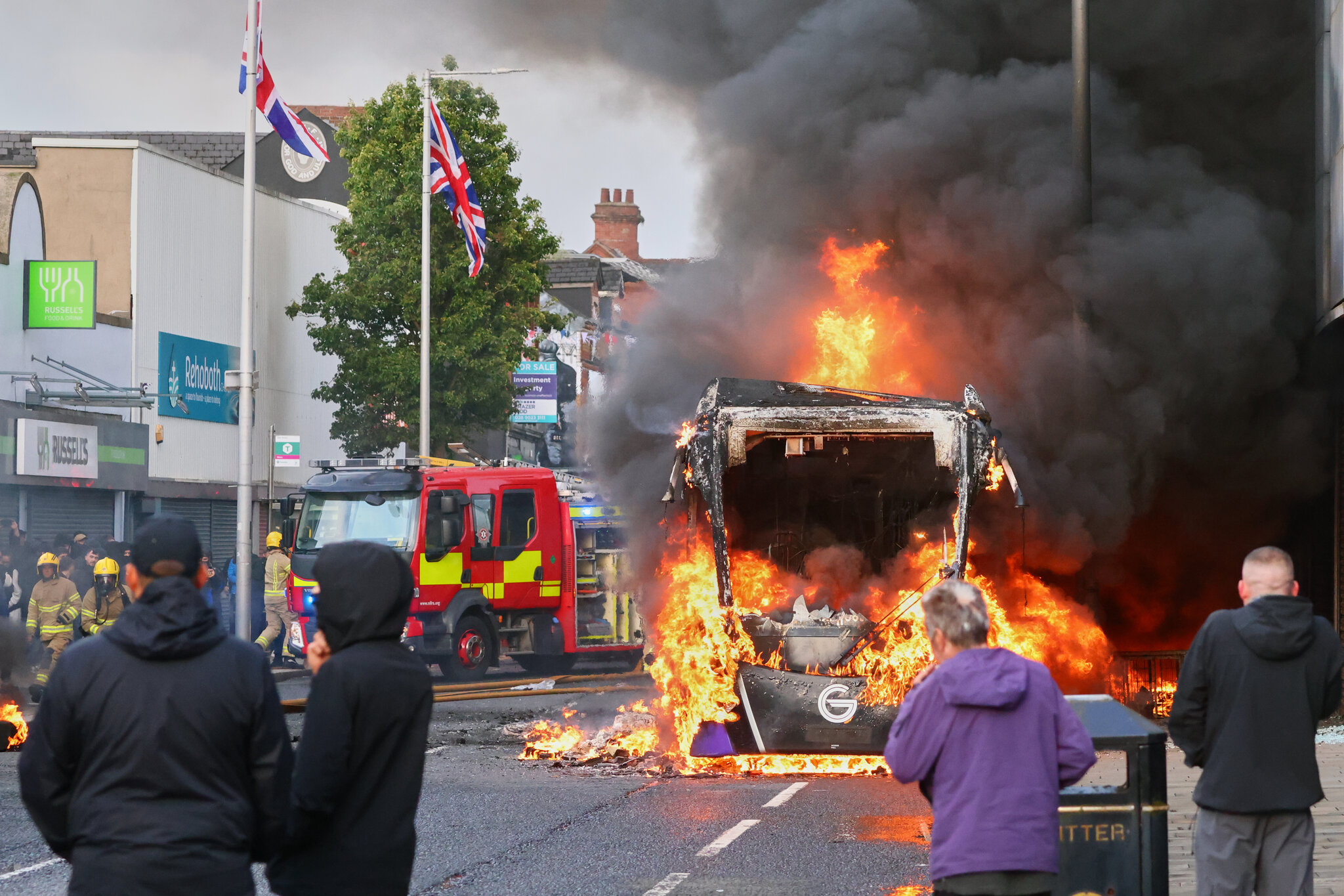 Night of Violence Grips Northern Ireland After Stabbing Attack