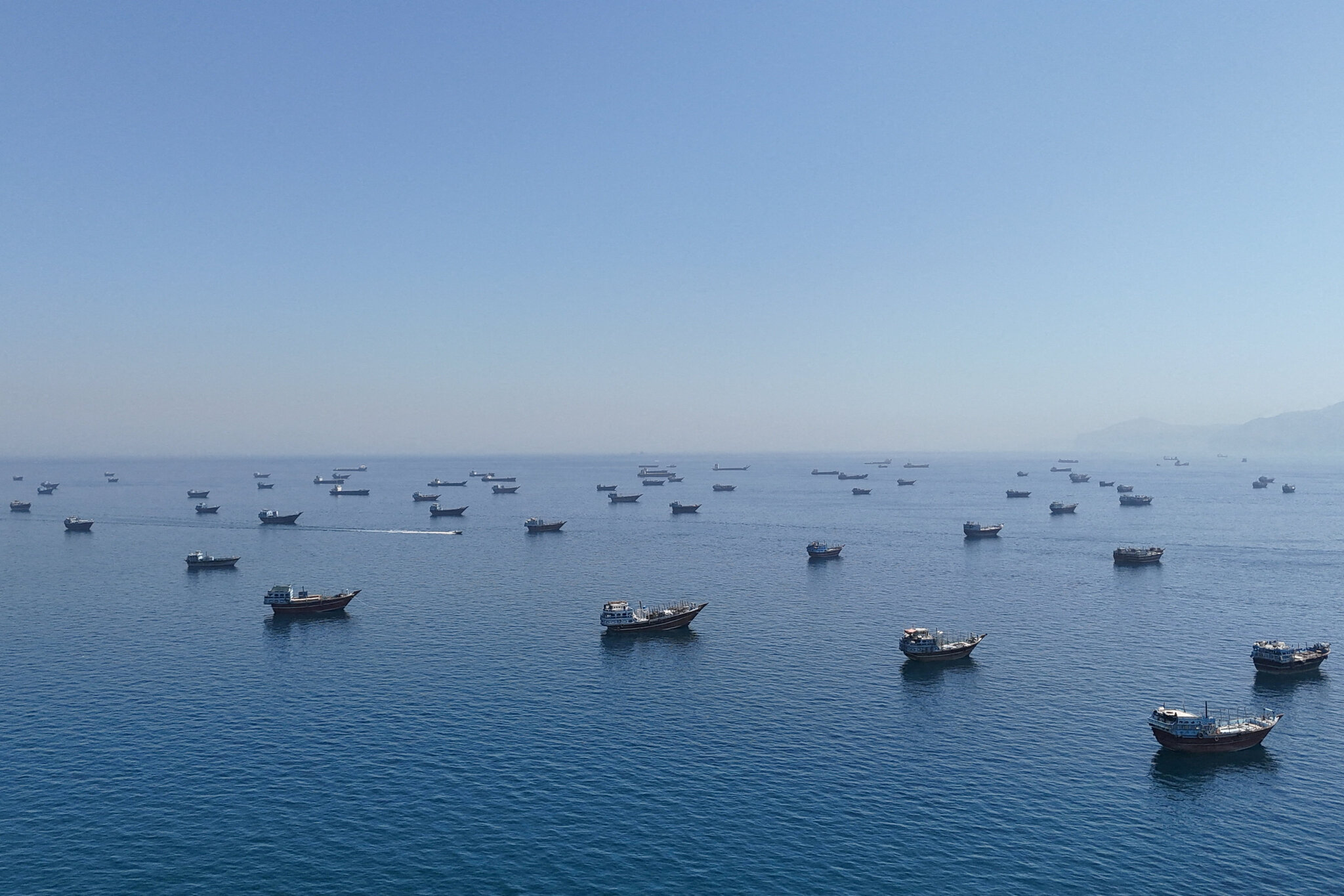 The latest U.S. strikes targeted Iran’s ability to control the Strait of Hormuz, an official says.