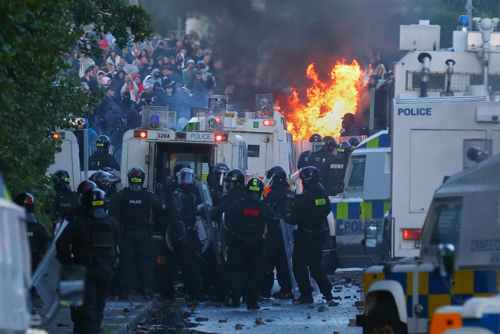 Anti-Immigrant Riots Leave Belfast on Edge: ‘Everyone Is Afraid’