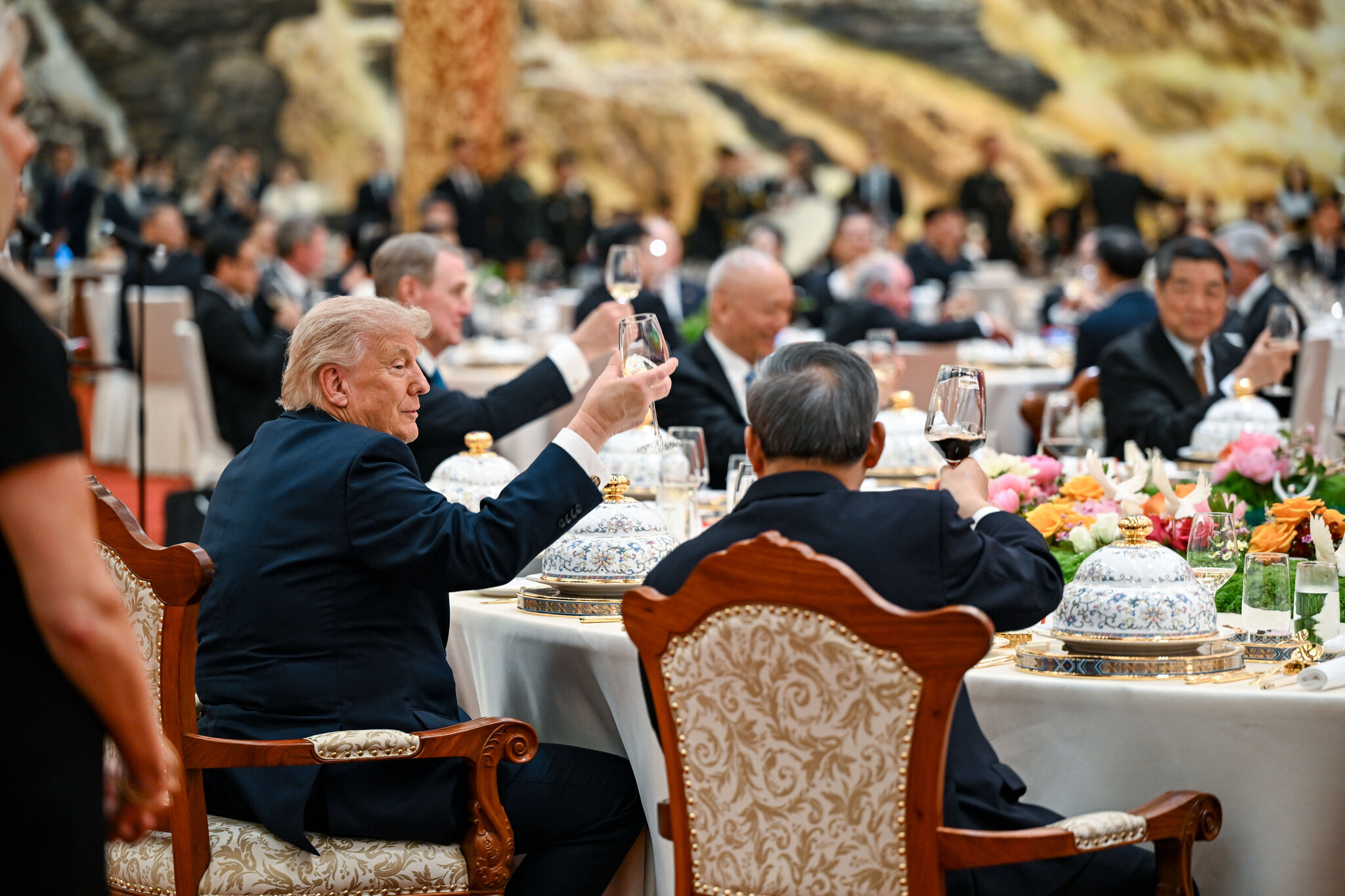China’s State Dinner for Trump Includes Beef Ribs, Roast Duck and Tiramisu