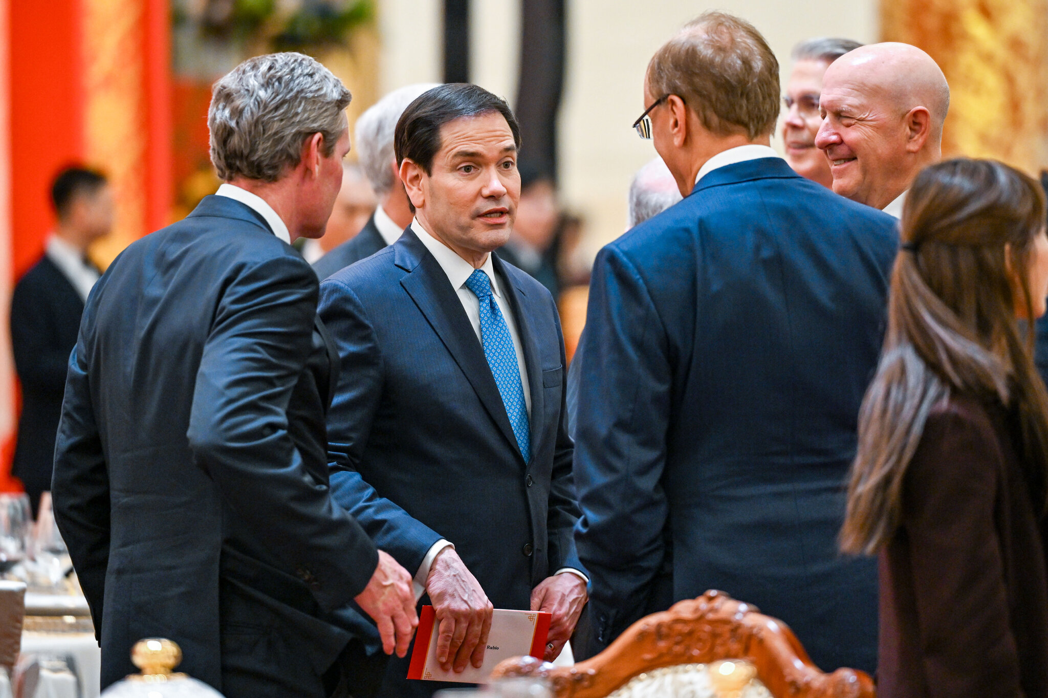 Who Attended the U.S.-China State Banquet in Beijing?