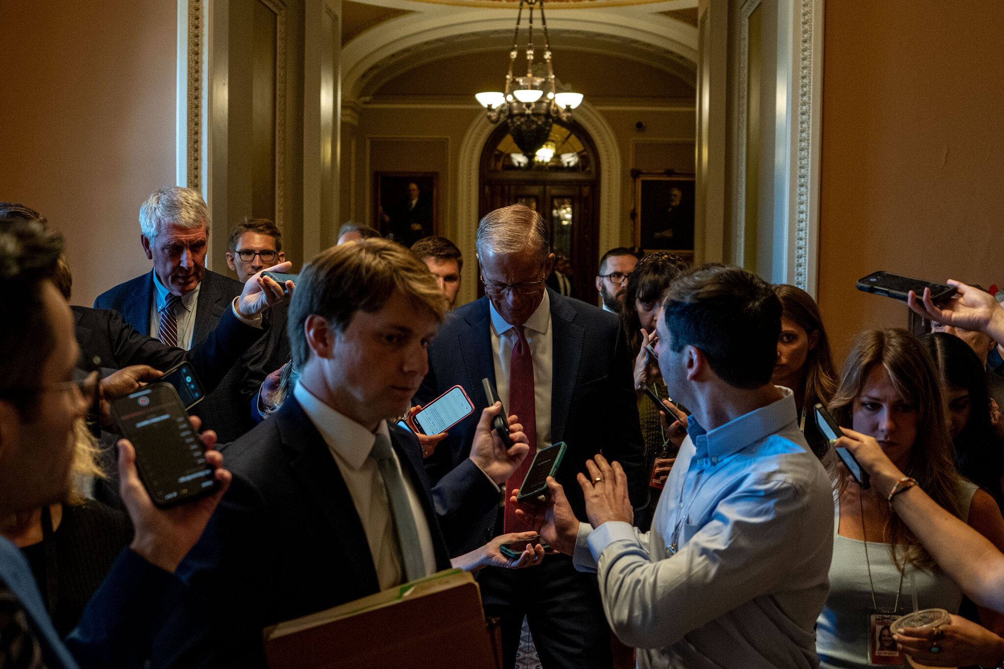 Trump Feuds With Thune and G.O.P., Stoking Election-Year Rift