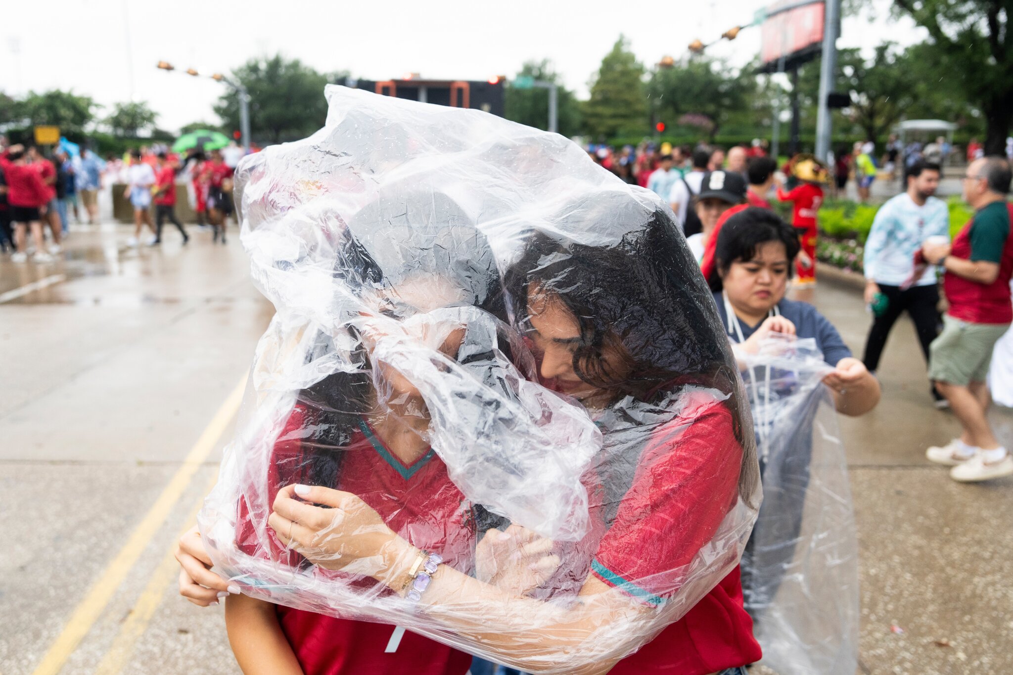 A Tropical Storm Came Ashore, but Houston’s Match ‘Dodged the Bullet’