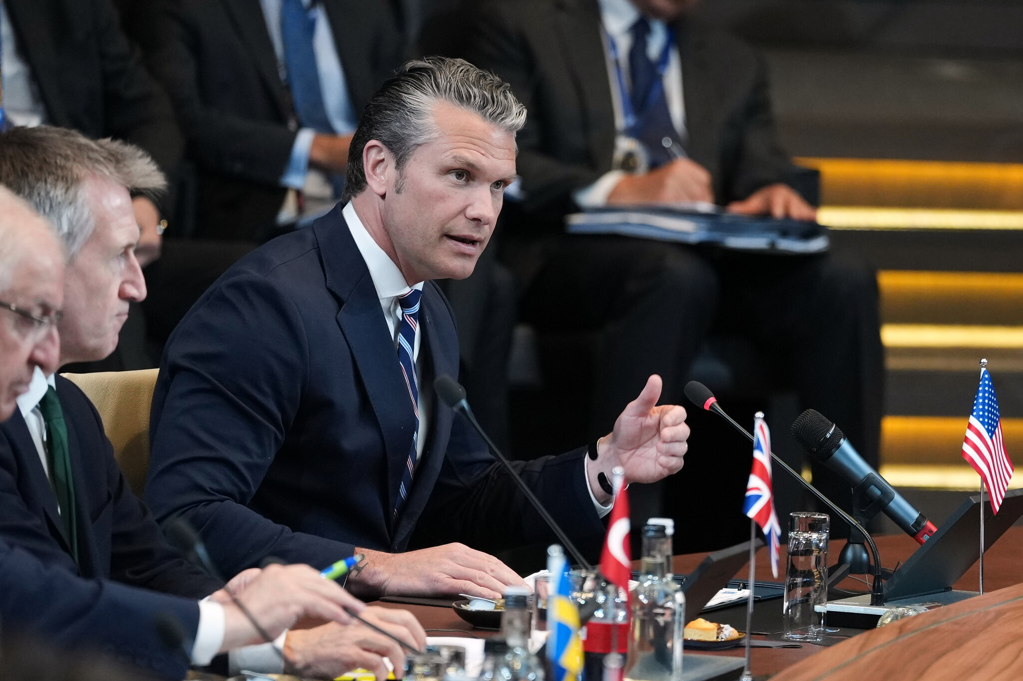 Hegseth Berates NATO Allies for ‘Shameful’ Response to U.S. War in Iran
